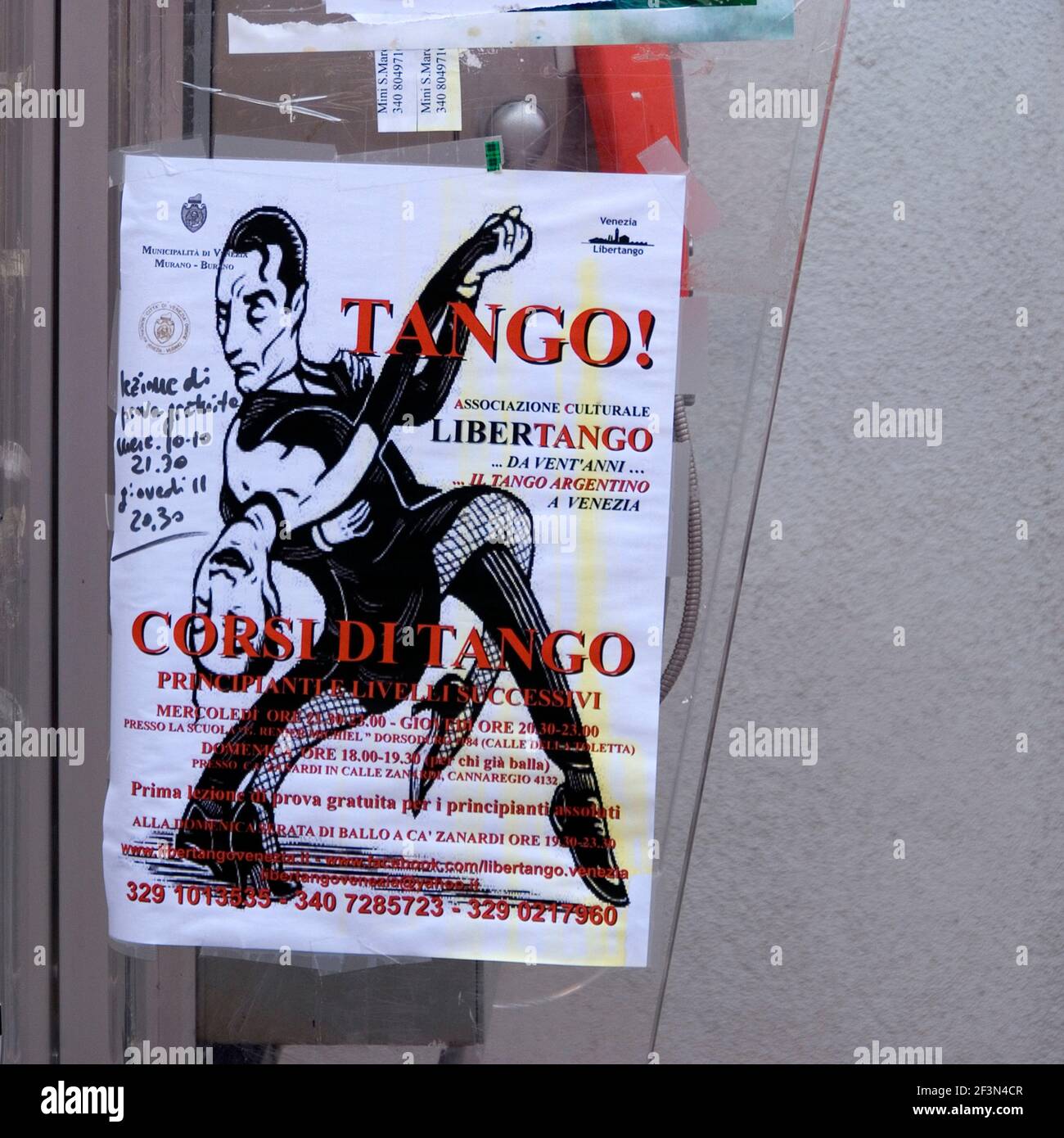 Cours de tango | | Banque D'Images