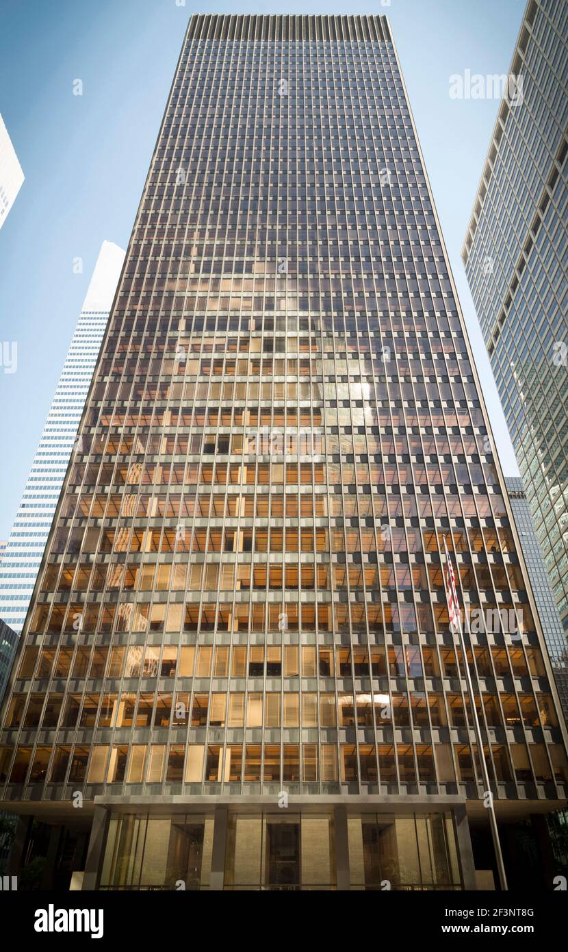 Segrem Building Seagram building Banque de photographies et d’images à haute résolution ...