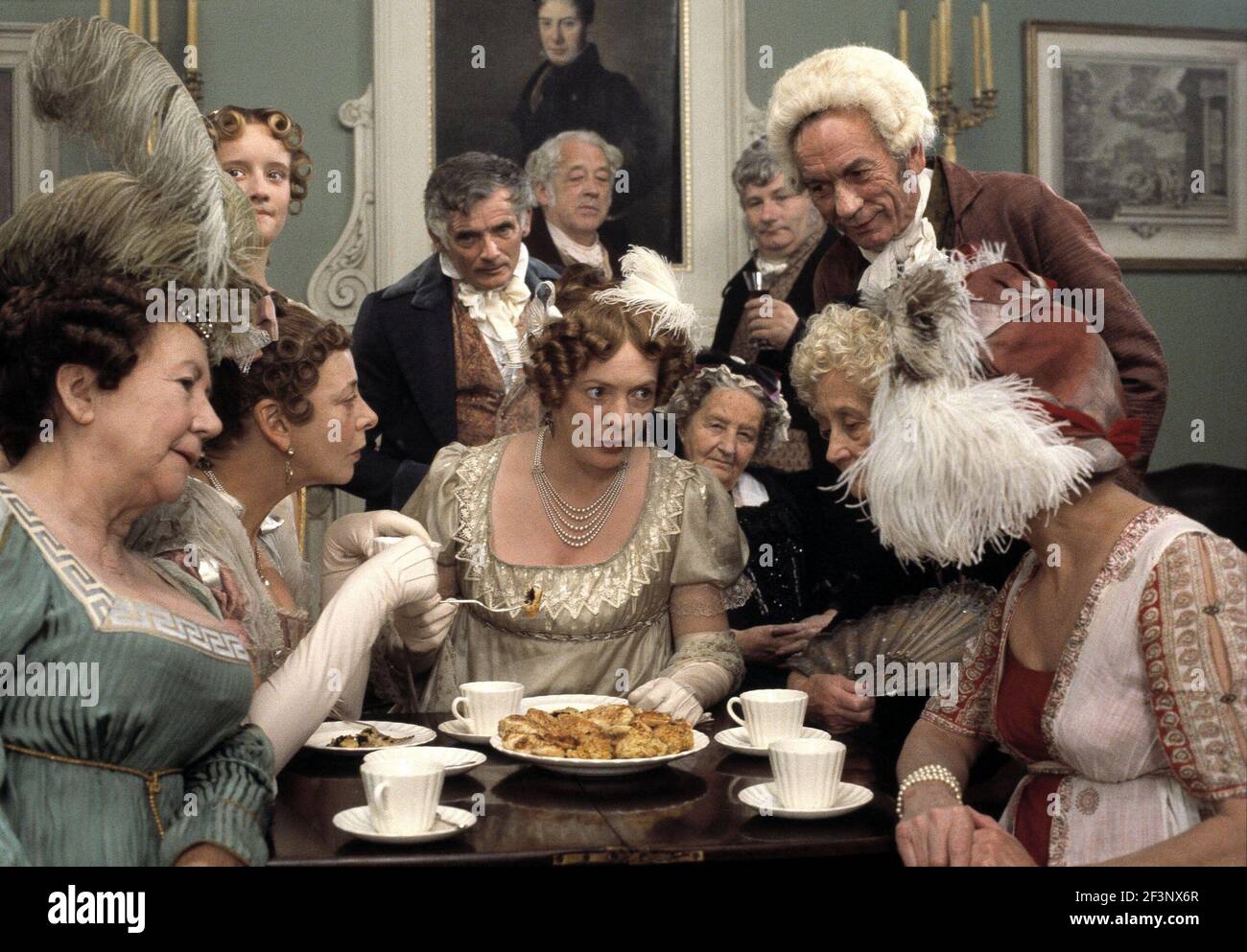 Fierté et préjugés (Mini Series) année: 1995 Royaume-Uni Directeur: Simon Langton Alison Steadman Banque D'Images