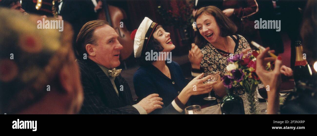 La Môme année : 2007 - France Gerard Depardieu, Marion Cotillard, Sylvie Testud Directrice : Olivier Dahan Banque D'Images