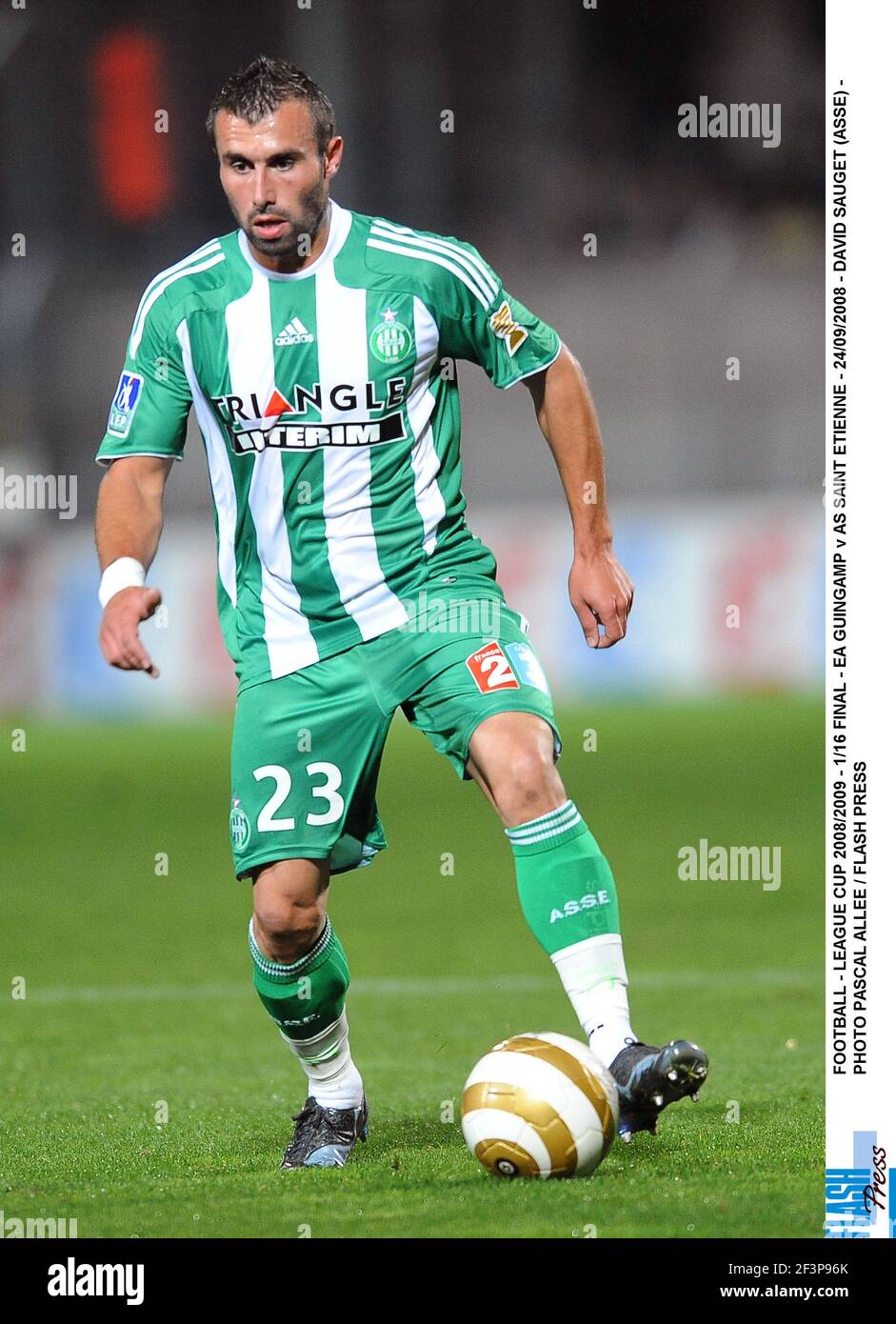 Poster ASSE (Saint-Étienne) - Effectif Saison 2008/2009 - Avec Matuidi