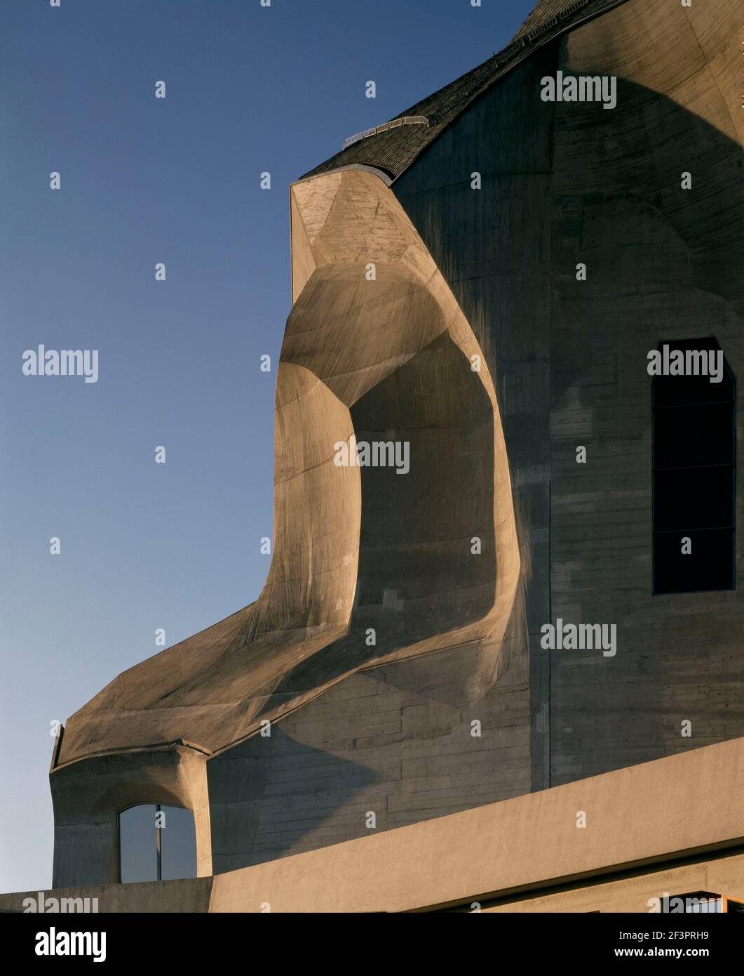 Goethesanum in Dornach, Schweiz,au?enansicht/Detail,Rudolf Steiner, 1928 Banque D'Images