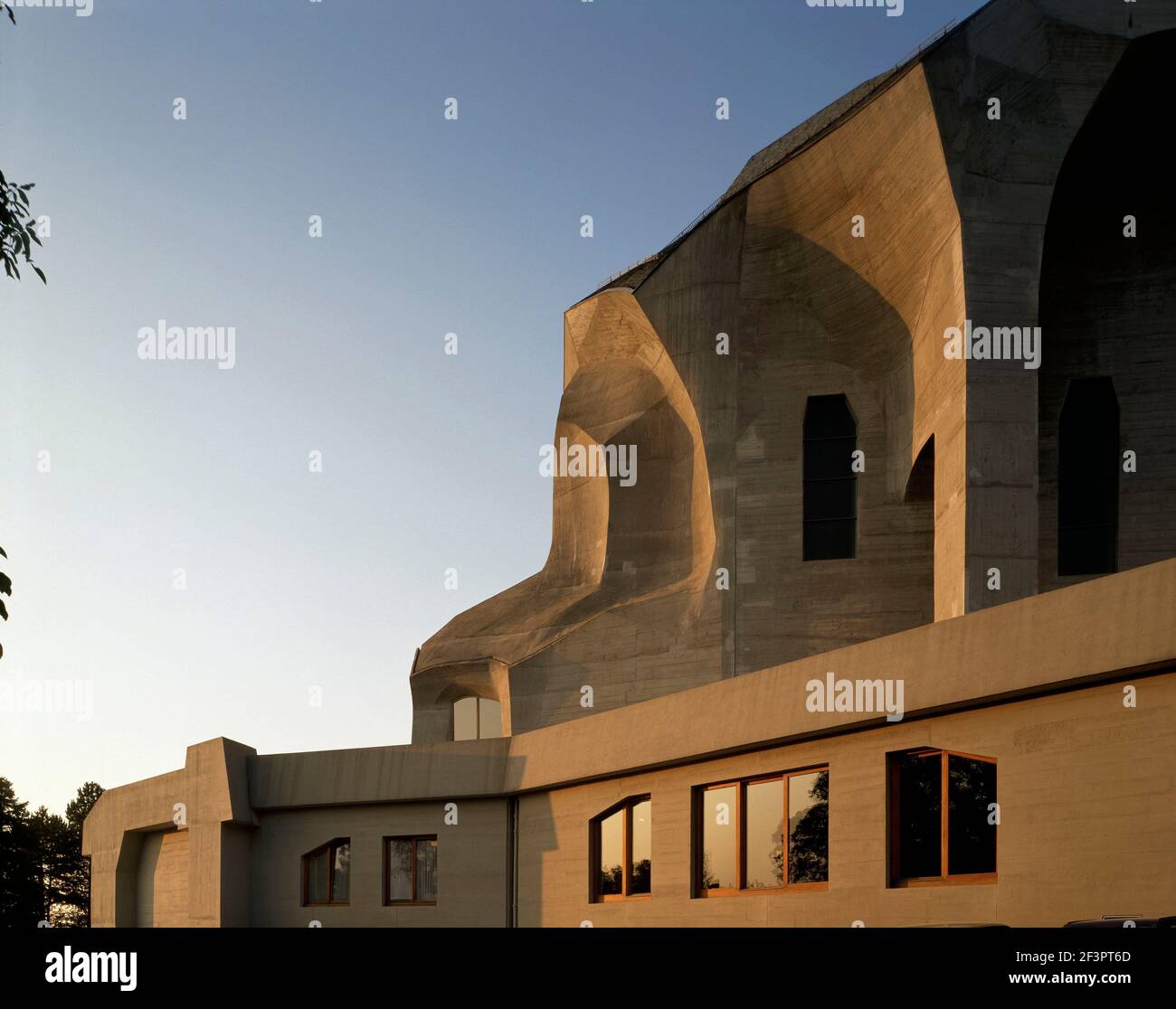 Goethesanum in Dornach, Schweiz,Außenansicht,Rudolf Steiner, 1928 Banque D'Images