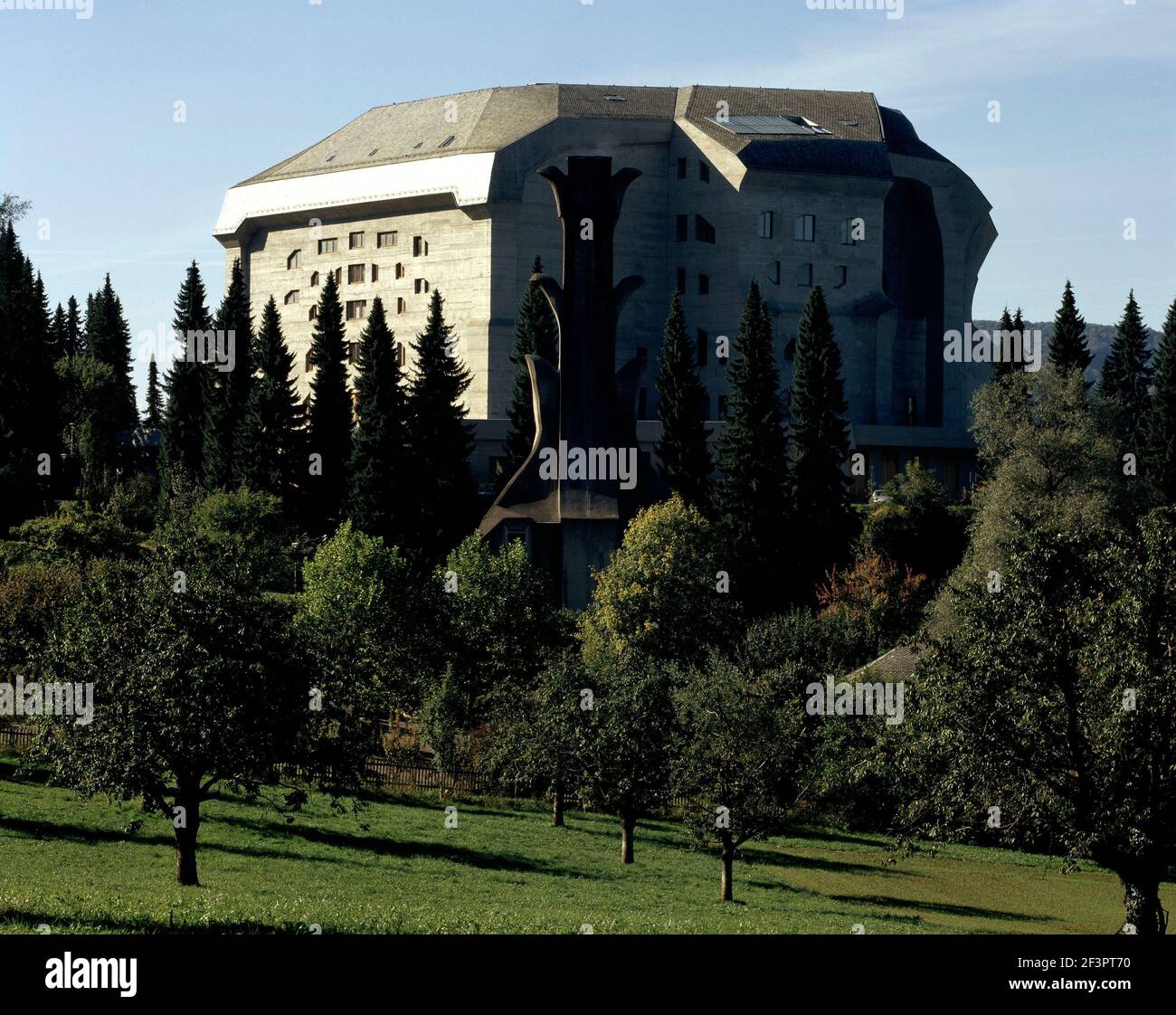 Goethesanum in Dornach, Schweiz,Außenansicht/Gesamt,Rudolf Steiner, 1928 Banque D'Images