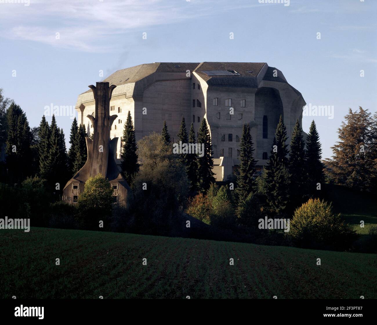 Goethesanum in Dornach, Schweiz,Außenansicht/Gesamt,Rudolf Steiner, 1928 Banque D'Images