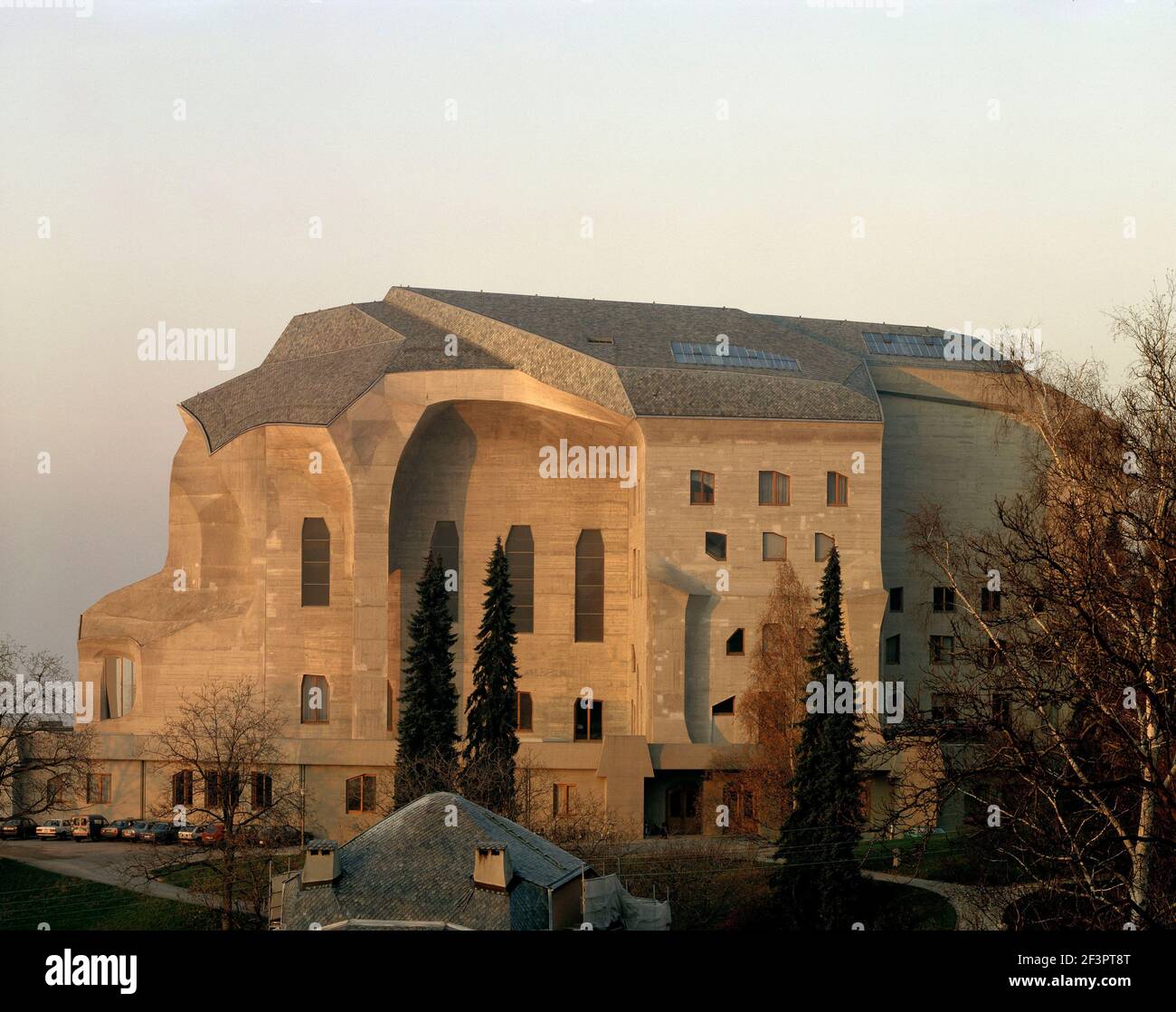 Goethesanum in Dornach, Schweiz,Außenansicht/Gesamt,Rudolf Steiner, 1928 Banque D'Images