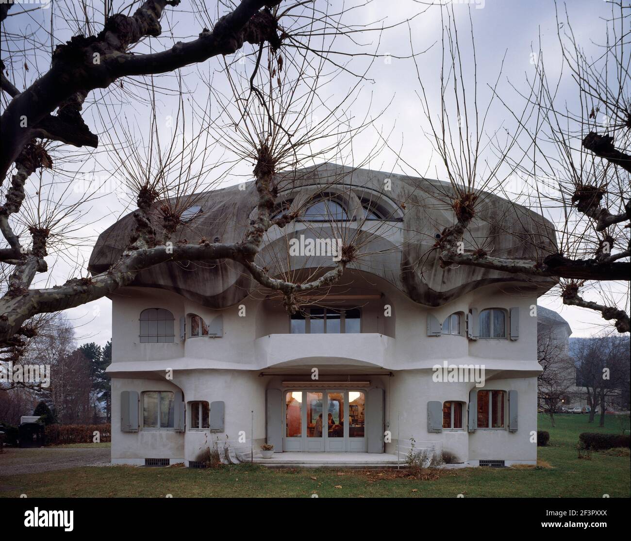 Goethesanum in Dornach, Schweiz, Haus Duldeck, 1915-16, Rudolf Steiner, 1928 Banque D'Images