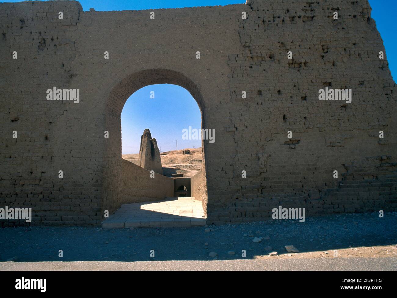 Deir El Bahri Temple mortuaire de Hatshepsut Louxor Égypte Banque D'Images