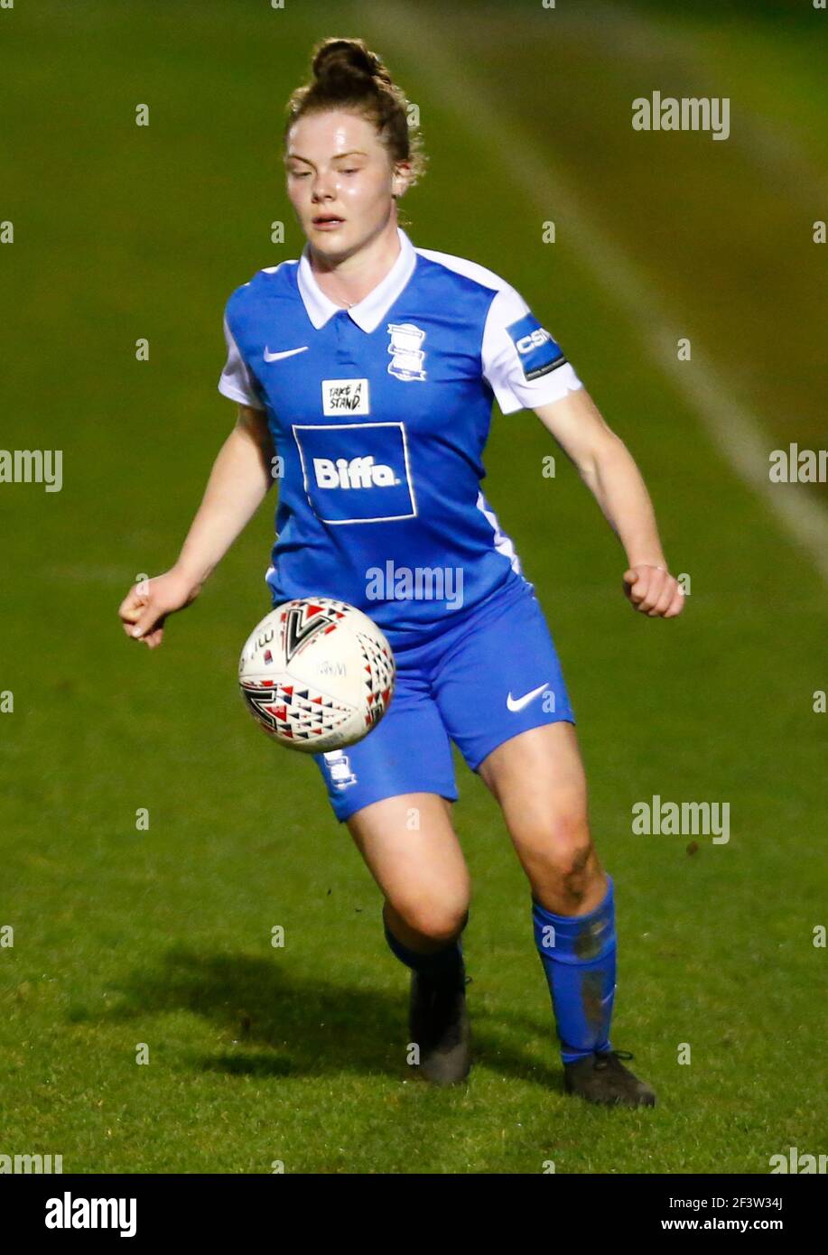 Dagenham, Royaume-Uni. 17 mars 2021. DAGENHAM, ANGLETERRE - MARS 17: Emily Murphy de Birmingham City LFC (en prêt de Chelsea) pendant Barclays FA Women's Super League match entre West Ham United Women et Birmingham City au stade de construction de Chigwell le 17 mars 2021 à Dagenham, Angleterre crédit: Action Foto Sport/Alay Live News Banque D'Images