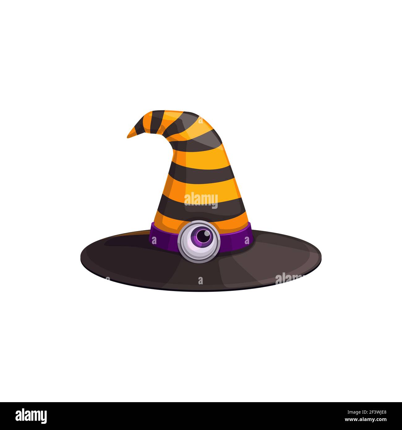 Chapeau De Sorcière Rose Halloween - Taille Unique Pour Femmes Et Enfants, Accessoire Fête Déguisement