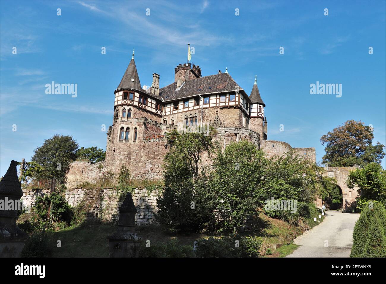 Château de Berlepsch, Hesse, Allemagne Banque D'Images