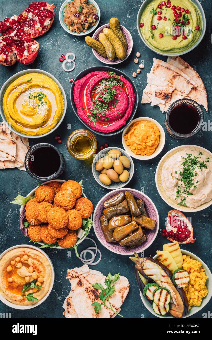 Cuisine Du Moyen Orient Arabe Banque d'image et photos Alamy