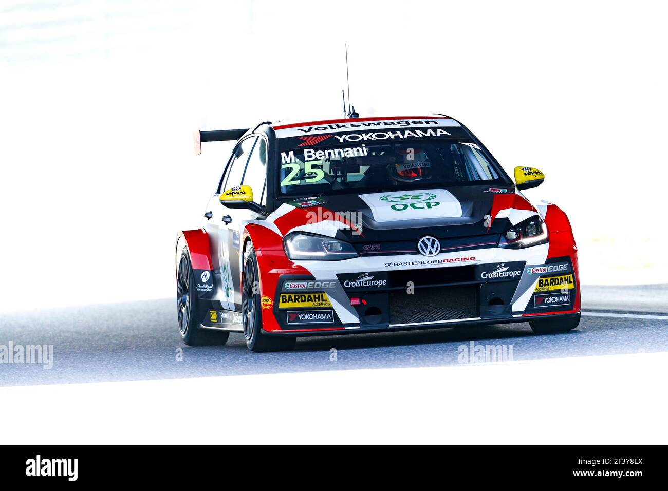 25 BENNANI Mehdi (mar), Volkswagen Golf GTI TCR Team Sebastien Loeb Racing, action pendant la coupe du monde de la voiture de tourisme WTCR 2018 de la FIA au Japon, à Suzuka du 26 au 28 octobre - photo Clement Marin / DPPI Banque D'Images