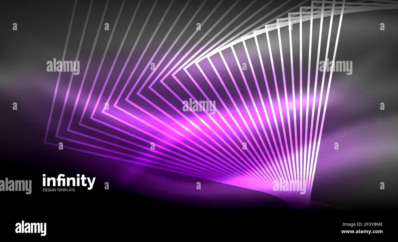 Les lignes droites brillant sur fond sombre, de la techno moderne numérique modèle. Les lignes droites brillant sur fond sombre, de la techno moderne numérique modèle. Vector background Illustration de Vecteur