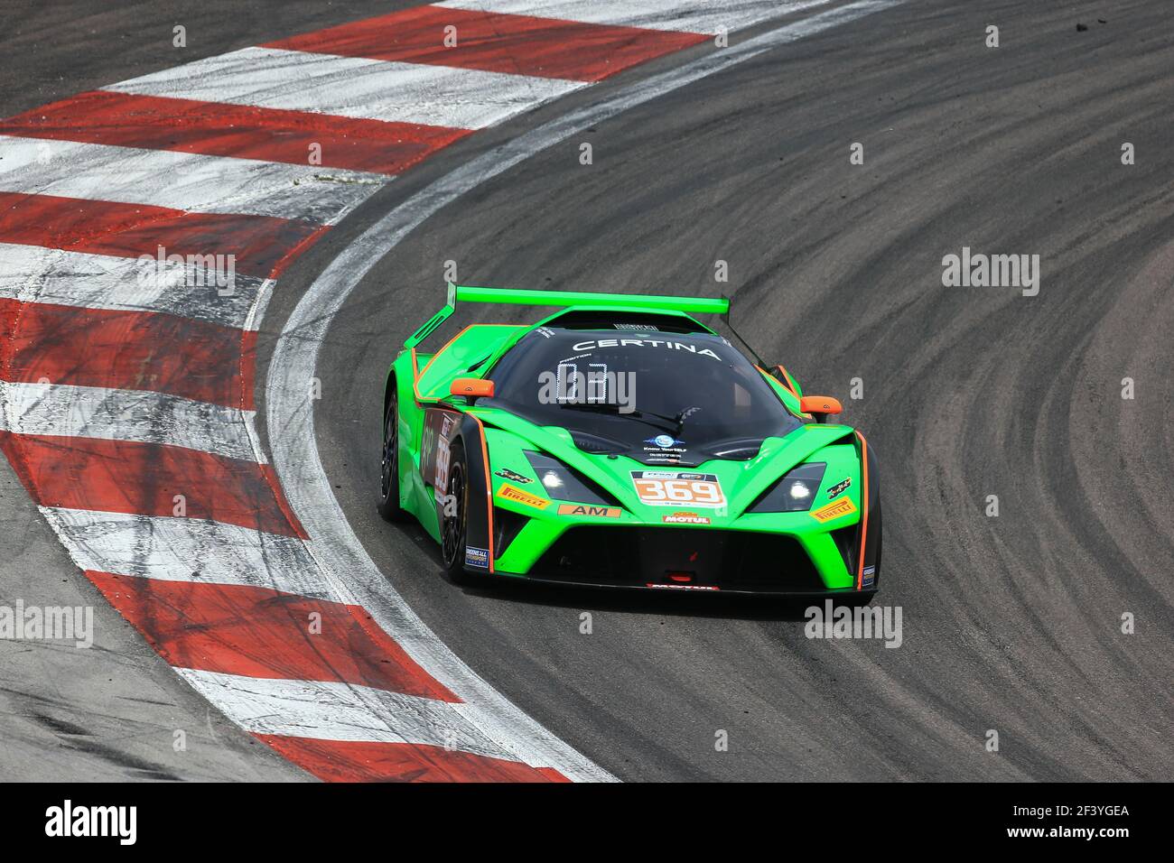 369 GREENSALL Nigel (grb), TURKMEN Guner (TUR), KTM X-BOW GT4 équipe Greensall Motosport, action pendant le championnat français de circuit 2018 de la FFSA GT, du 13 au 15 juillet à Dijon, France - photo Jean-Marie Farina / DPPI Banque D'Images