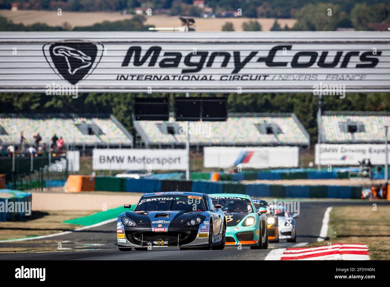 04 WALLGREN Rudolph (FAR), Ginetta G55 GT4 Team Speed car, action pendant le championnat de france 2018 du circuit FFSA GT, du 7 au 9 septembre à Magny-cours, France - photo Thomas Fenetre / DPPI Banque D'Images