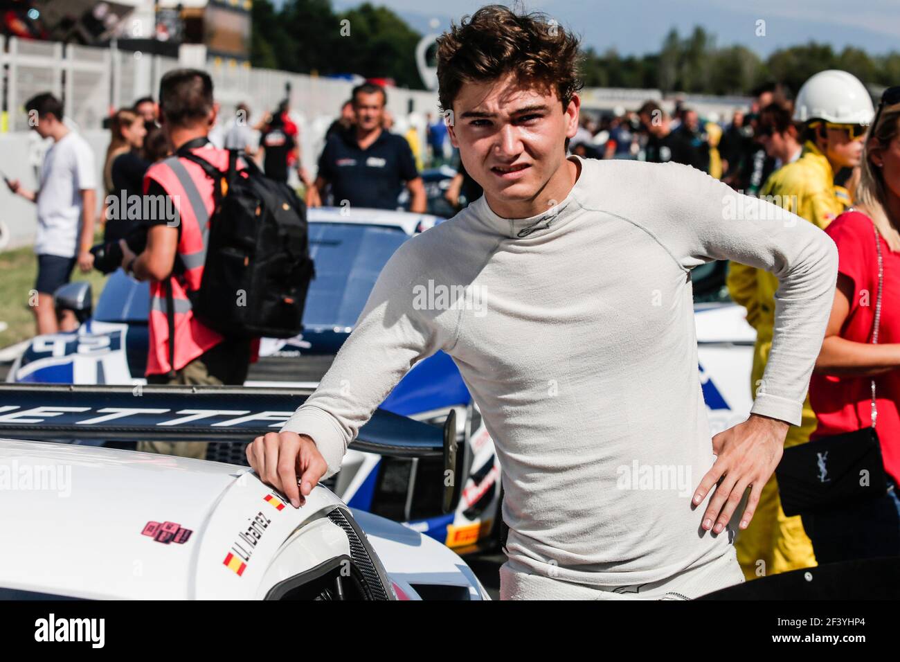 IBANEZ Lluc (esp), Ginetta G55 GT4 Team NM Racing Team, portrait lors du championnat de france de circuit FFSA GT 2018, à Barcelone, espagnol du 28 au 30 septembre - photo: Xavi Bonilla / DPPI Banque D'Images