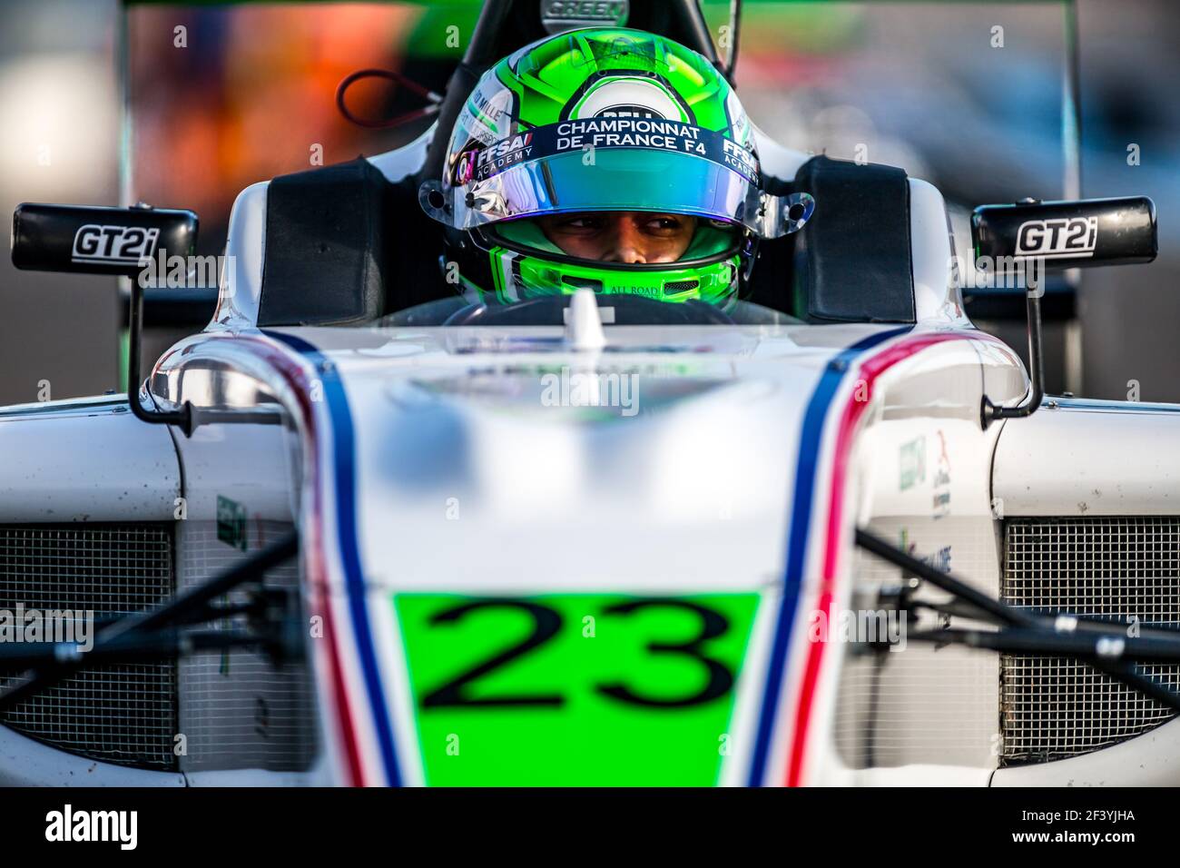 23 COLLE Caio, F4 Portrait de l'Académie Ffsa pendant le championnat français du circuit Ffsa GT 2018, du 12 au 14 octobre au castellet, France - photo Thomas Fenetre / DPPI Banque D'Images