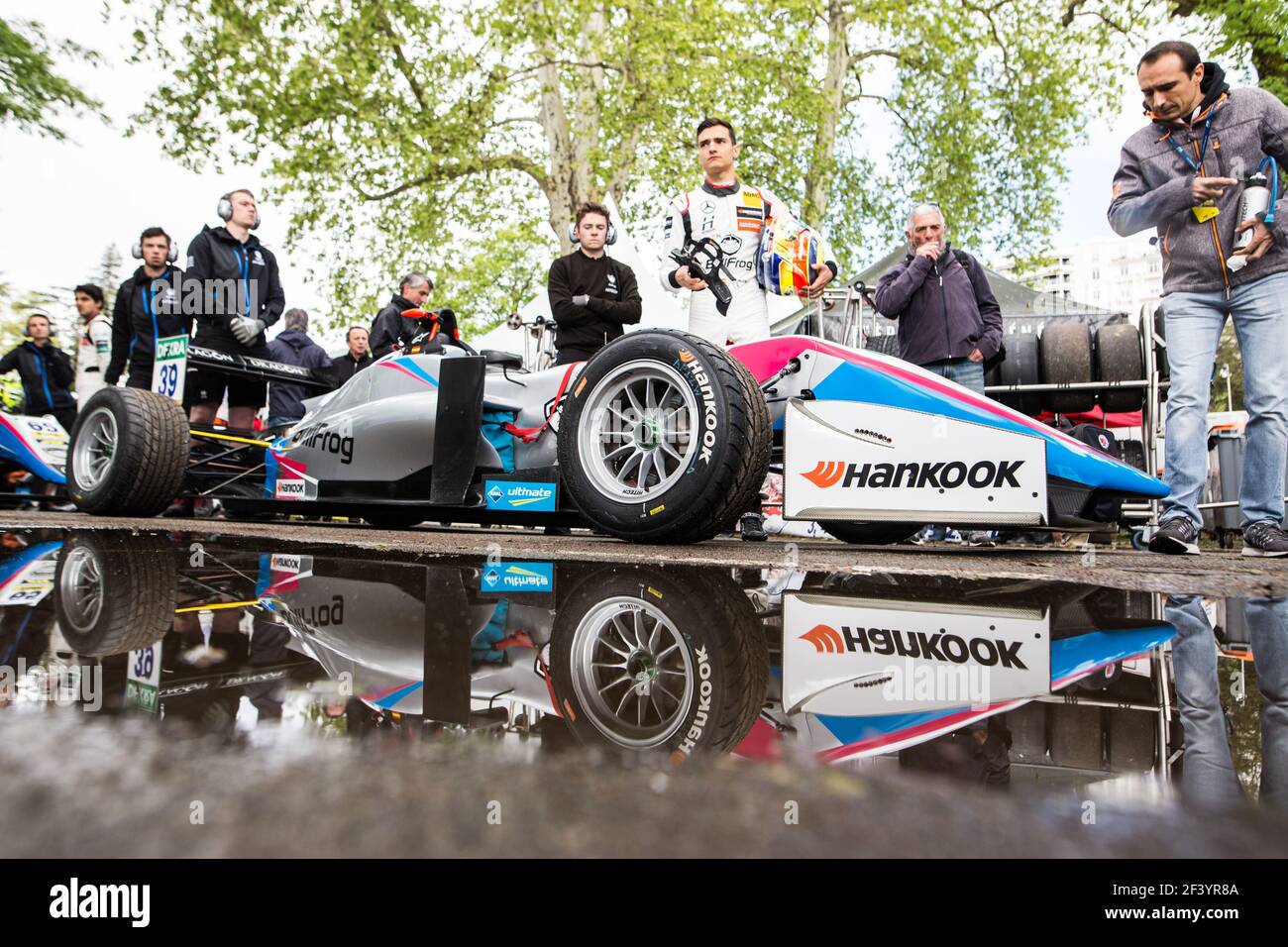 39 PALOU Alex (ESP), Grand Prix Hitech, F3 FIA European Championship, portrait du Grand Prix de Pau 2018, France du 11 au 13 mai à Pau City - photo DPPI Banque D'Images