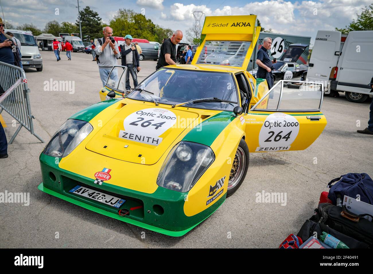 264 Guy LACROIX, Gerard BERTINETTI, FRA, FRA, LIGIER JS 2 conversion 1973, action pendant le Tour Auto 2018 Optic 2000, du 24 au 28 avril - photo Alexandre Guilleraumot / DPPI Banque D'Images