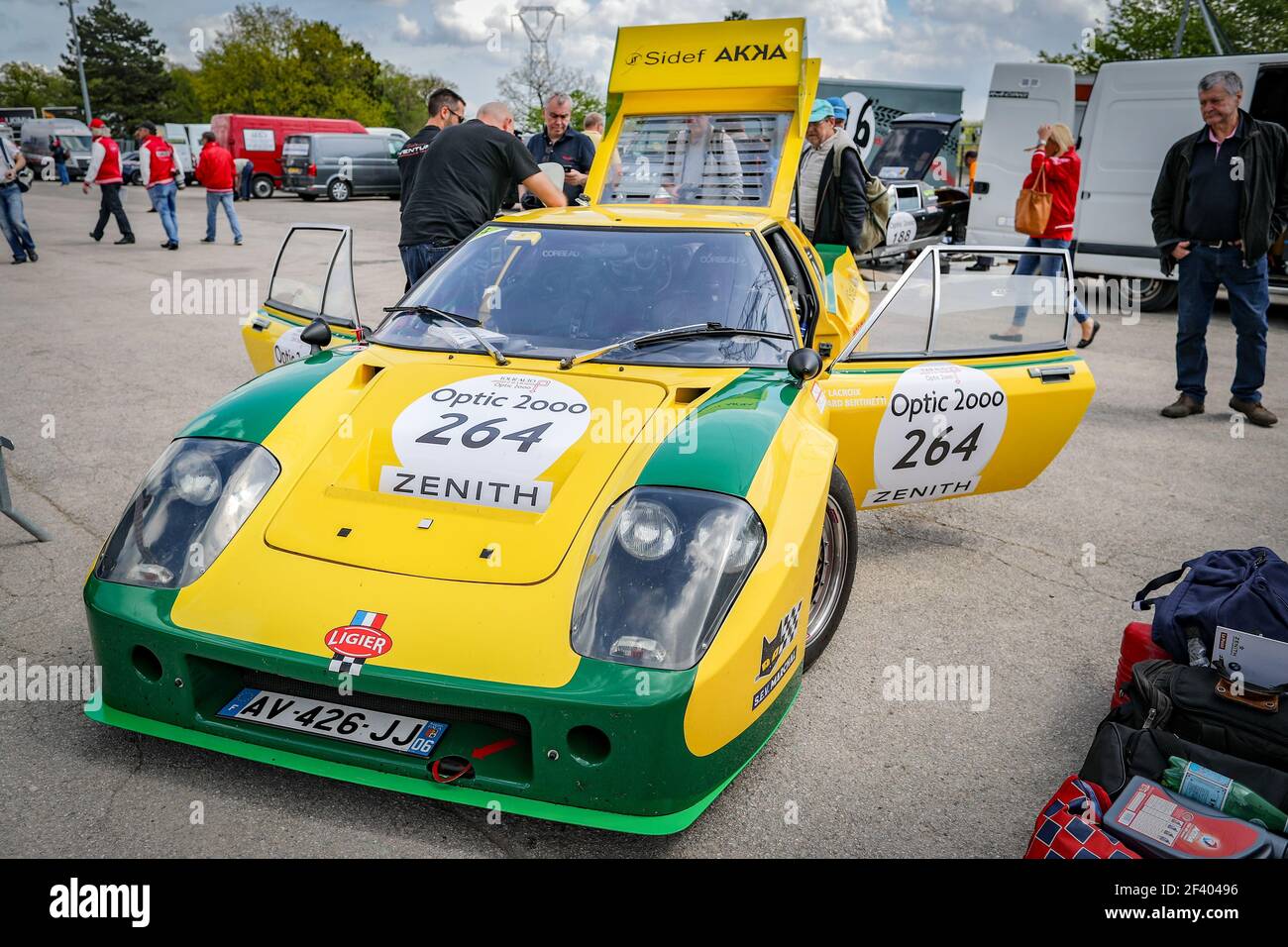 264 Guy LACROIX, Gerard BERTINETTI, FRA, FRA, LIGIER JS 2 conversion 1973, action pendant le Tour Auto 2018 Optic 2000, du 24 au 28 avril - photo Alexandre Guilleraumot / DPPI Banque D'Images