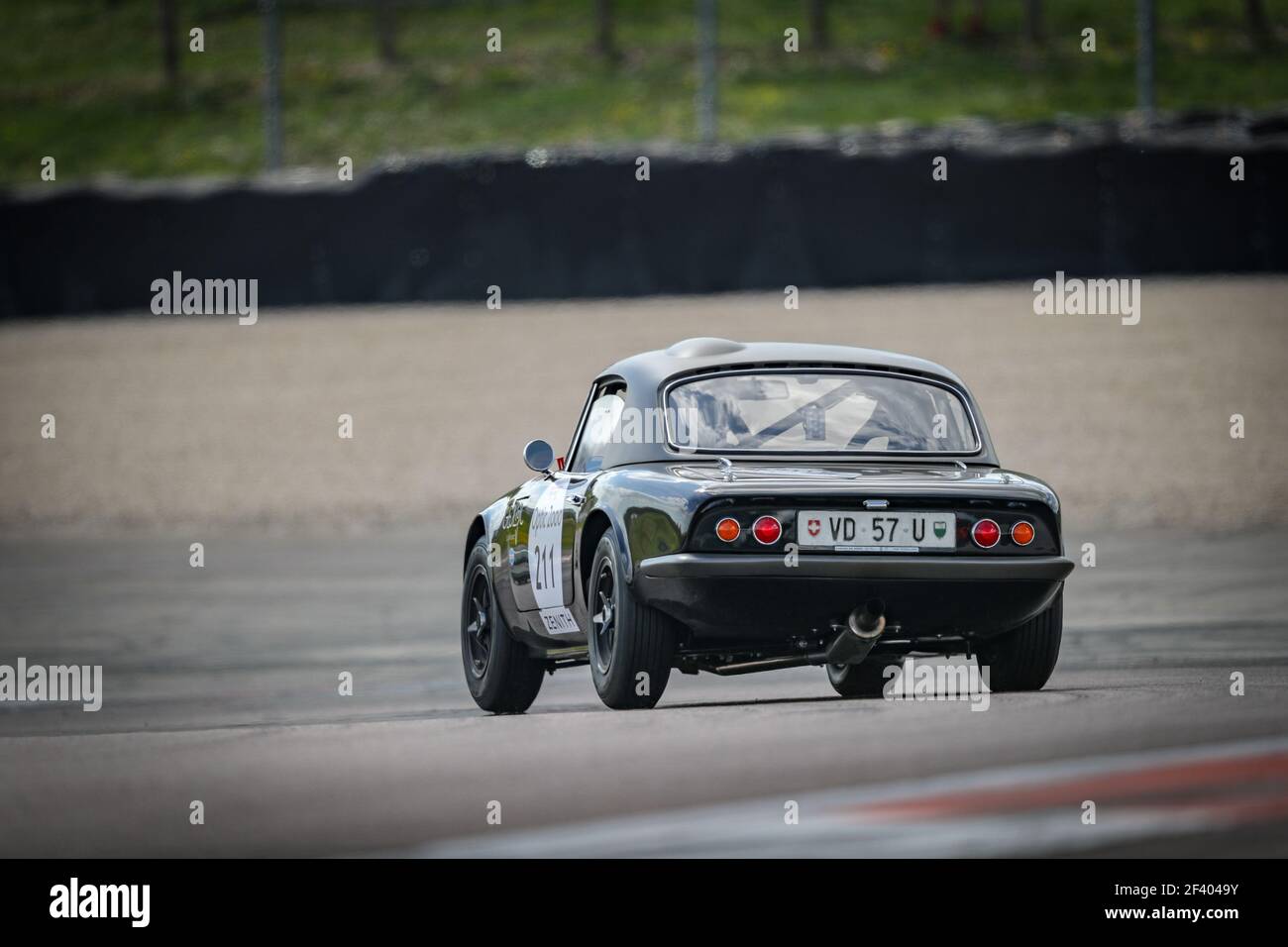 211 Raphael FAVARO, Yves BADAN, CHE, CHE, LOTUS Elan 26R 1965, action pendant le Tour Auto 2018 Optic 2000, du 24 au 28 avril - photo Alexandre Guilleraumot / DPPI Banque D'Images