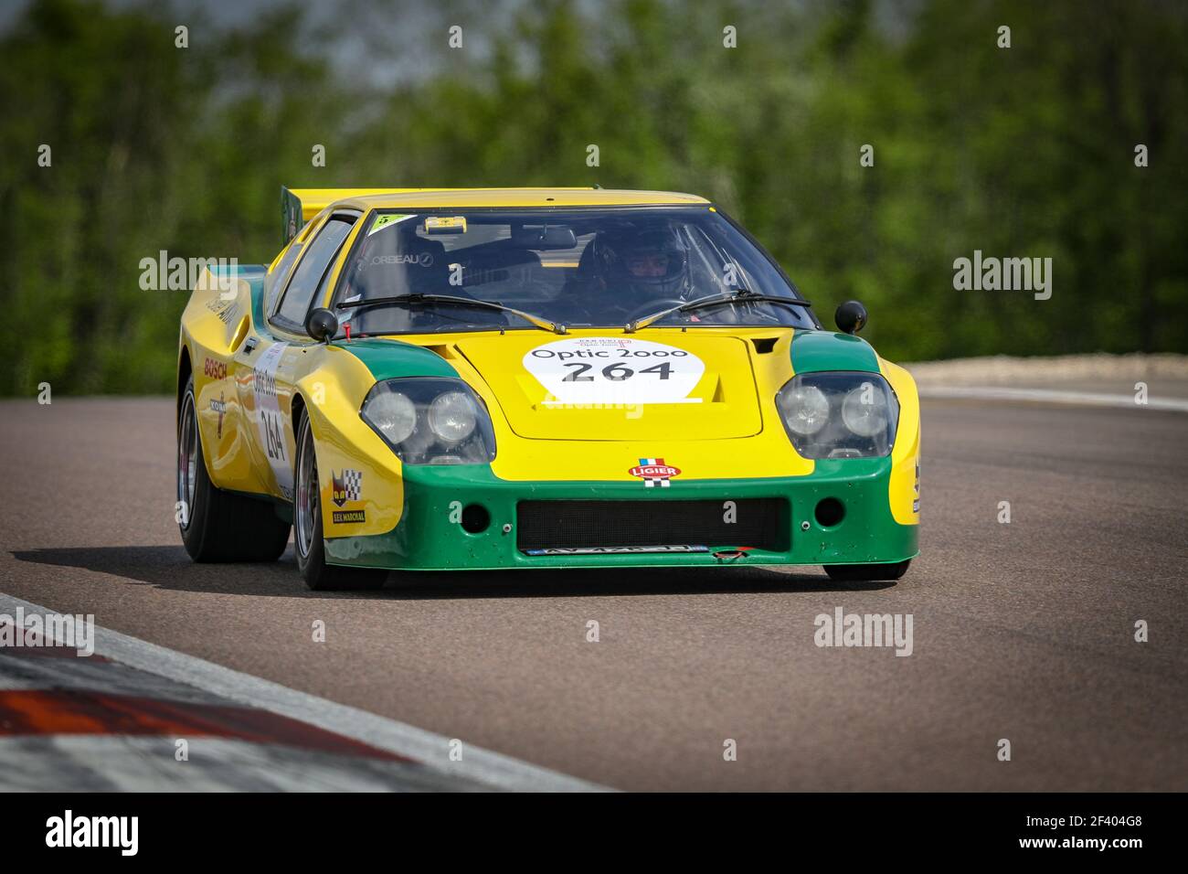264 Guy LACROIX, Gerard BERTINETTI, FRA, FRA, LIGIER JS 2 conversion 1973, action pendant le Tour Auto 2018 Optic 2000, du 24 au 28 avril - photo Alexandre Guilleraumot / DPPI Banque D'Images