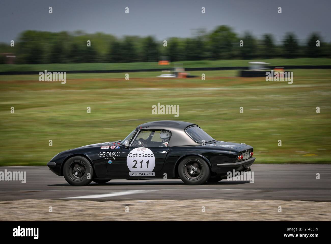 211 Raphael FAVARO, Yves BADAN, CHE, CHE, LOTUS Elan 26R 1965, action pendant le Tour Auto 2018 Optic 2000, du 24 au 28 avril - photo Alexandre Guilleraumot / DPPI Banque D'Images