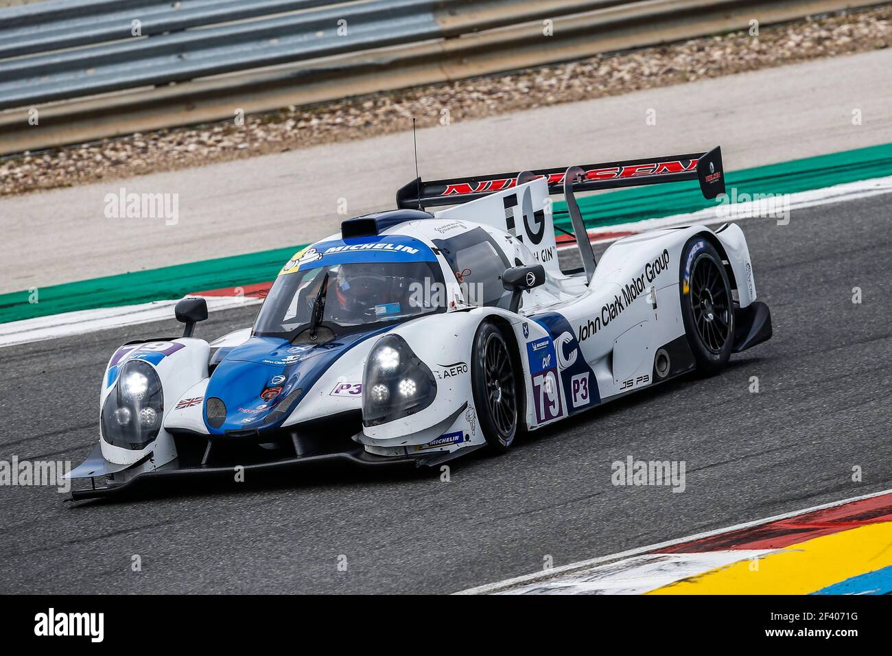 79 NOBLE Colin (gbr), McCaig Alexander (blr), Ligier JS P3 Nissan team Ecurie Ecosse Nielsen, action pendant la coupe Michelin le Mans 2018 du 26 au 28 octobre à Portimao, Portugal - photo Jean Michel le Meur / DPPI Banque D'Images