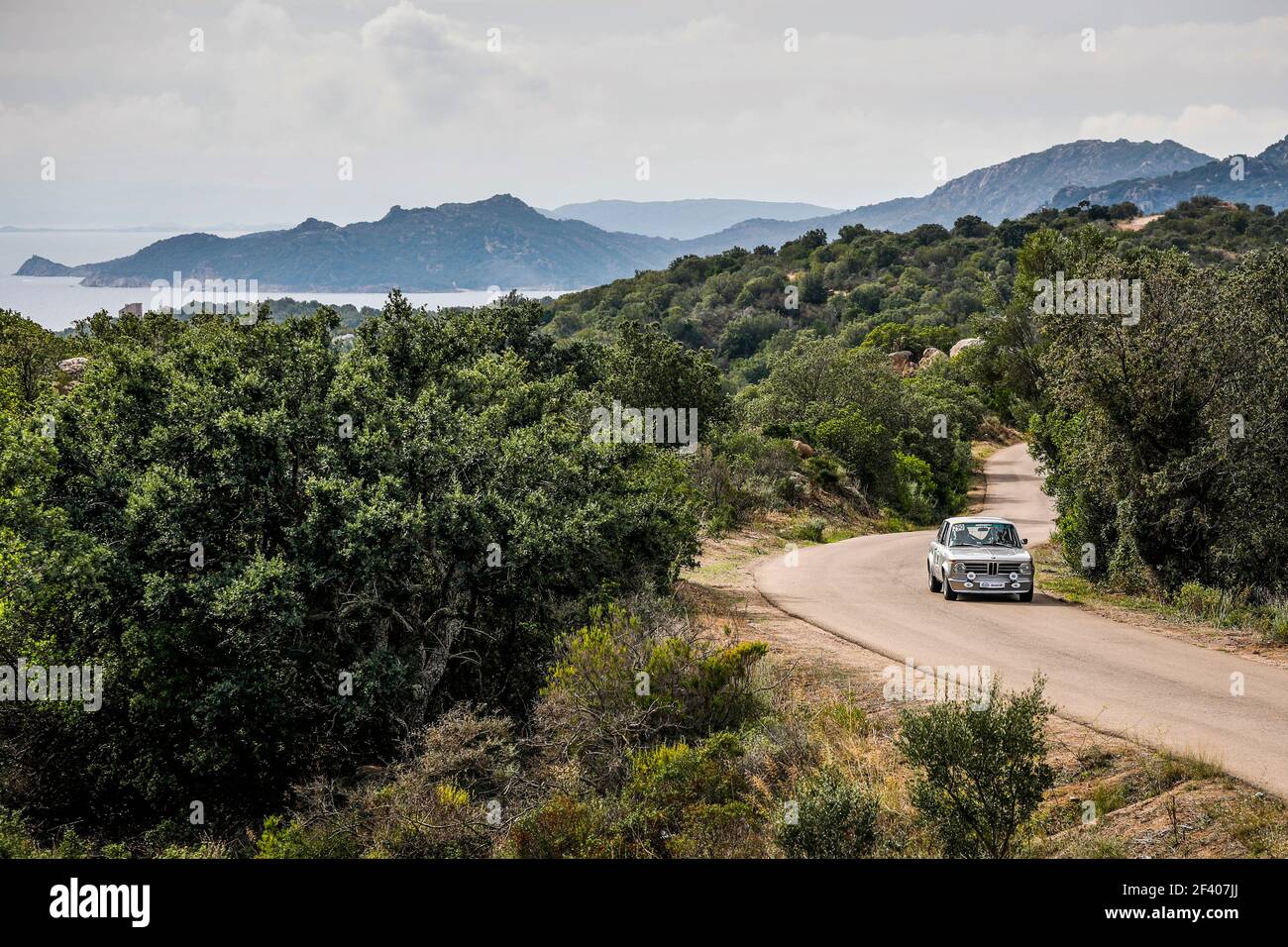 290 DORE ROQUETA Valerie (fra), MOUREN Christelle (fra), BMW 2002, action pendant le Tour de Corse historique 2018 du 8 au 13 octobre en Corse, France - photo Florent Gooden / DPPI Banque D'Images