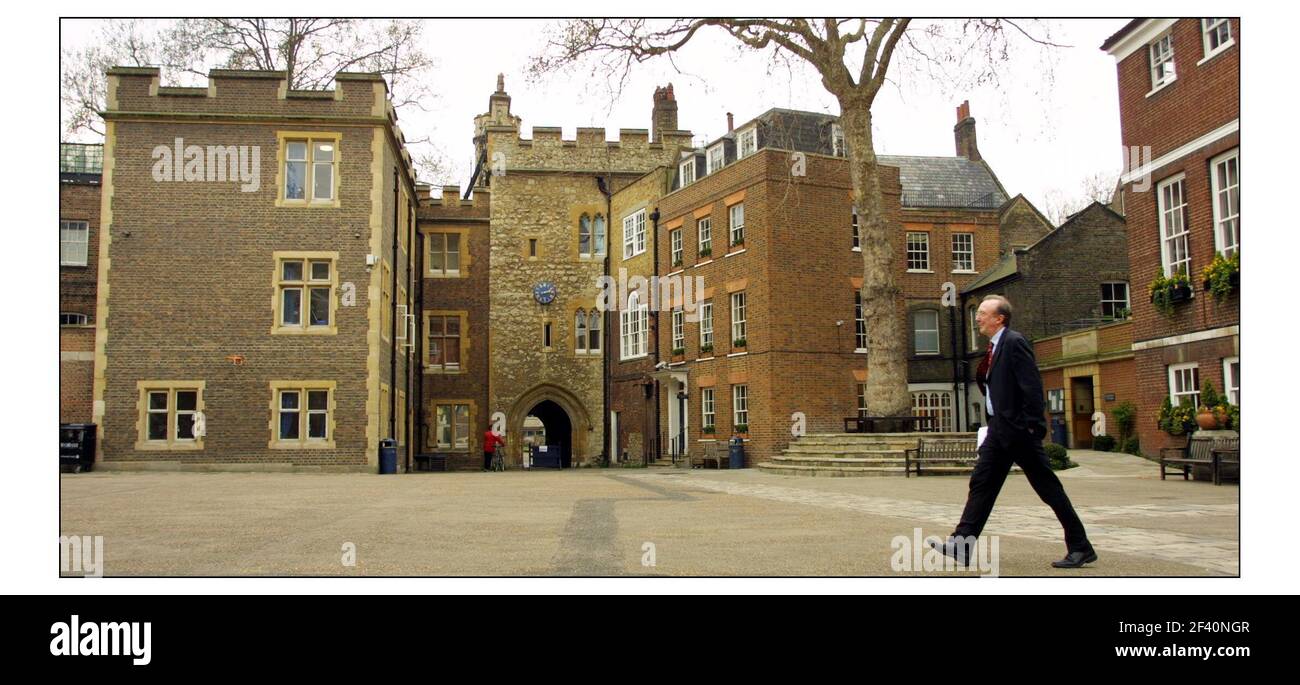 Westminster School élèves de la bibliothèque de leur école à Deans Yard, Westminster, London.pic David Sandison 21/3/2003 Banque D'Images