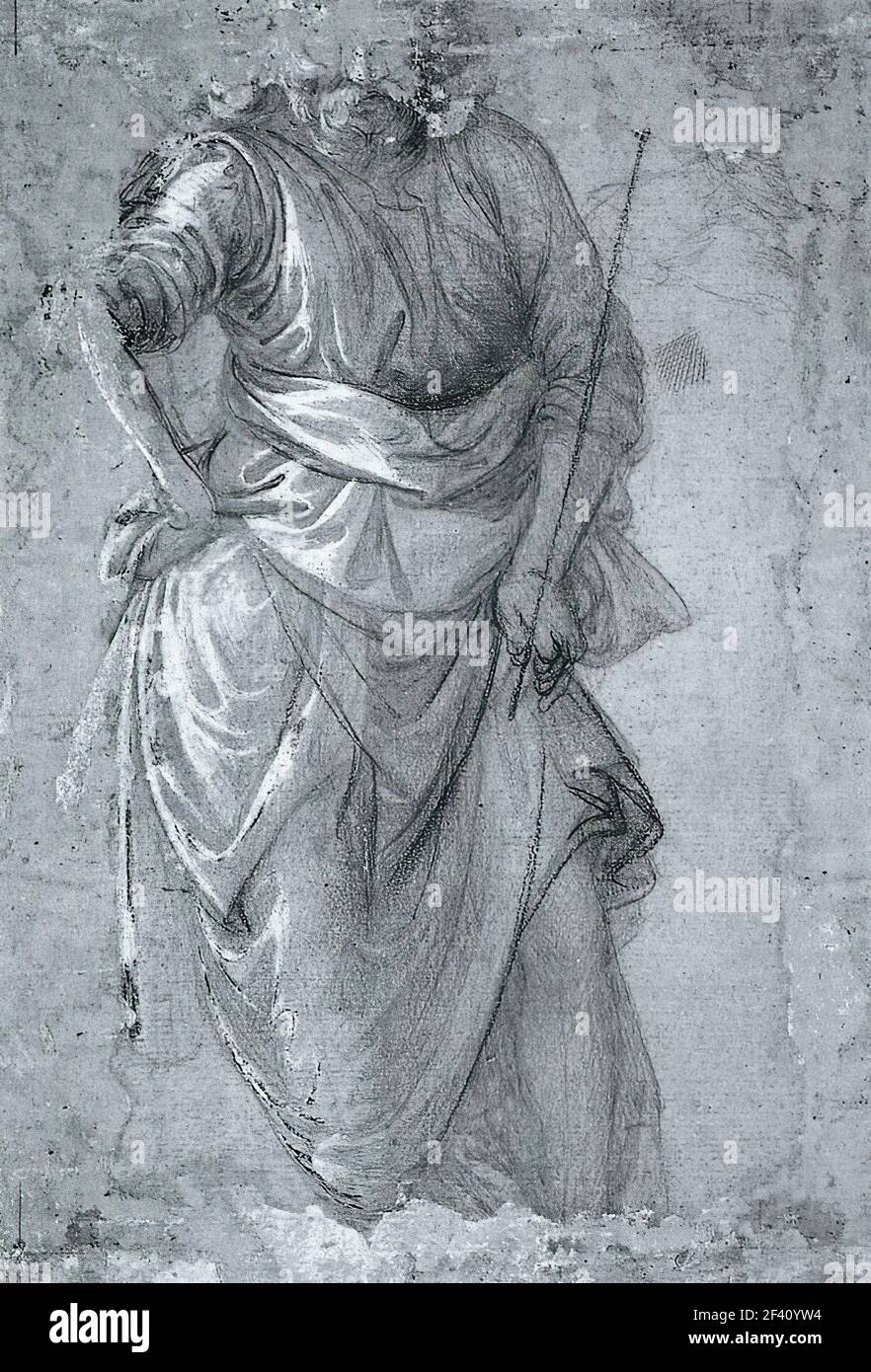 Fra Filippo Lippi - Étude Figure 1465 Banque D'Images