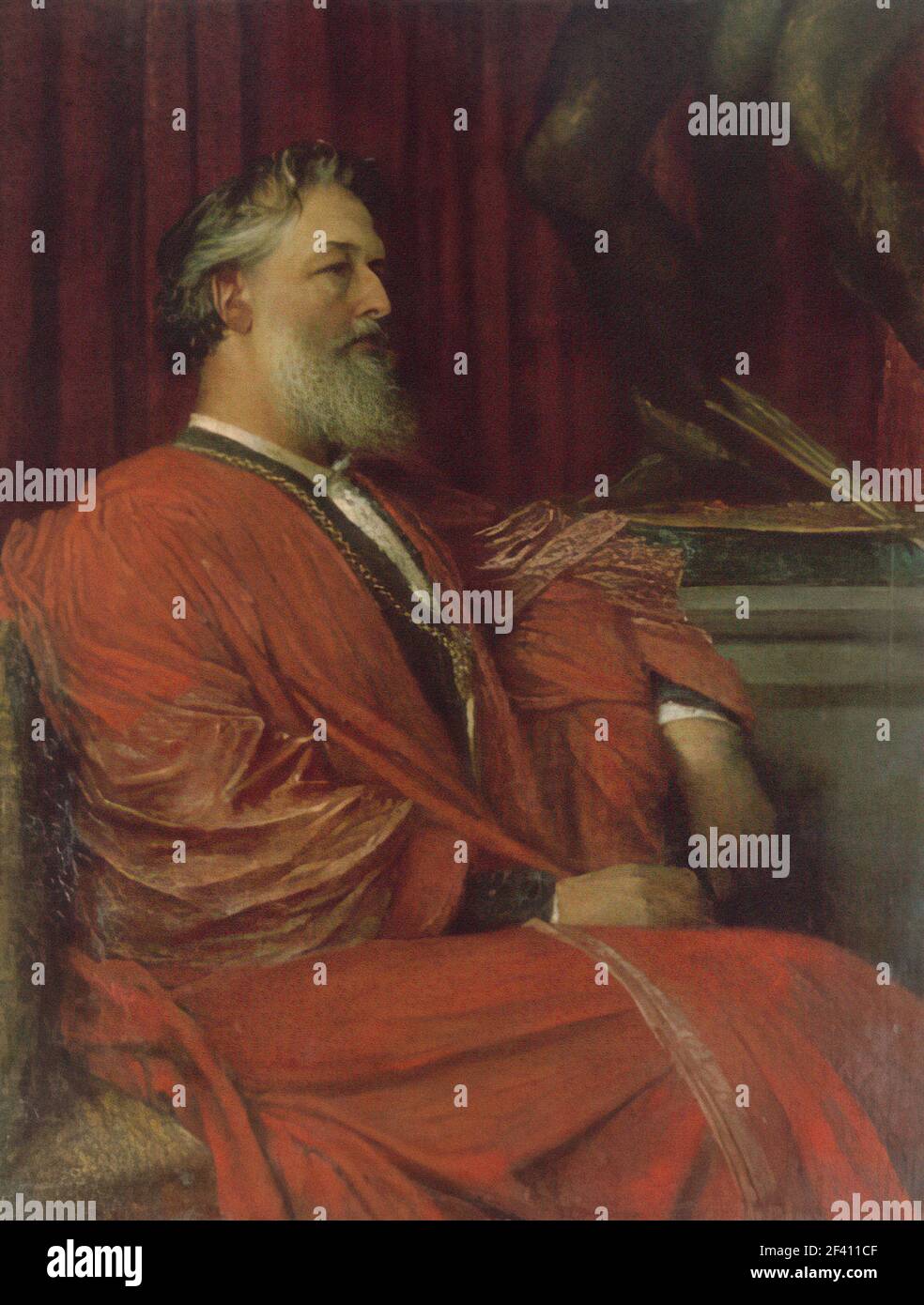 George Frederick Watts - Frédéric Lord Leighton Banque D'Images
