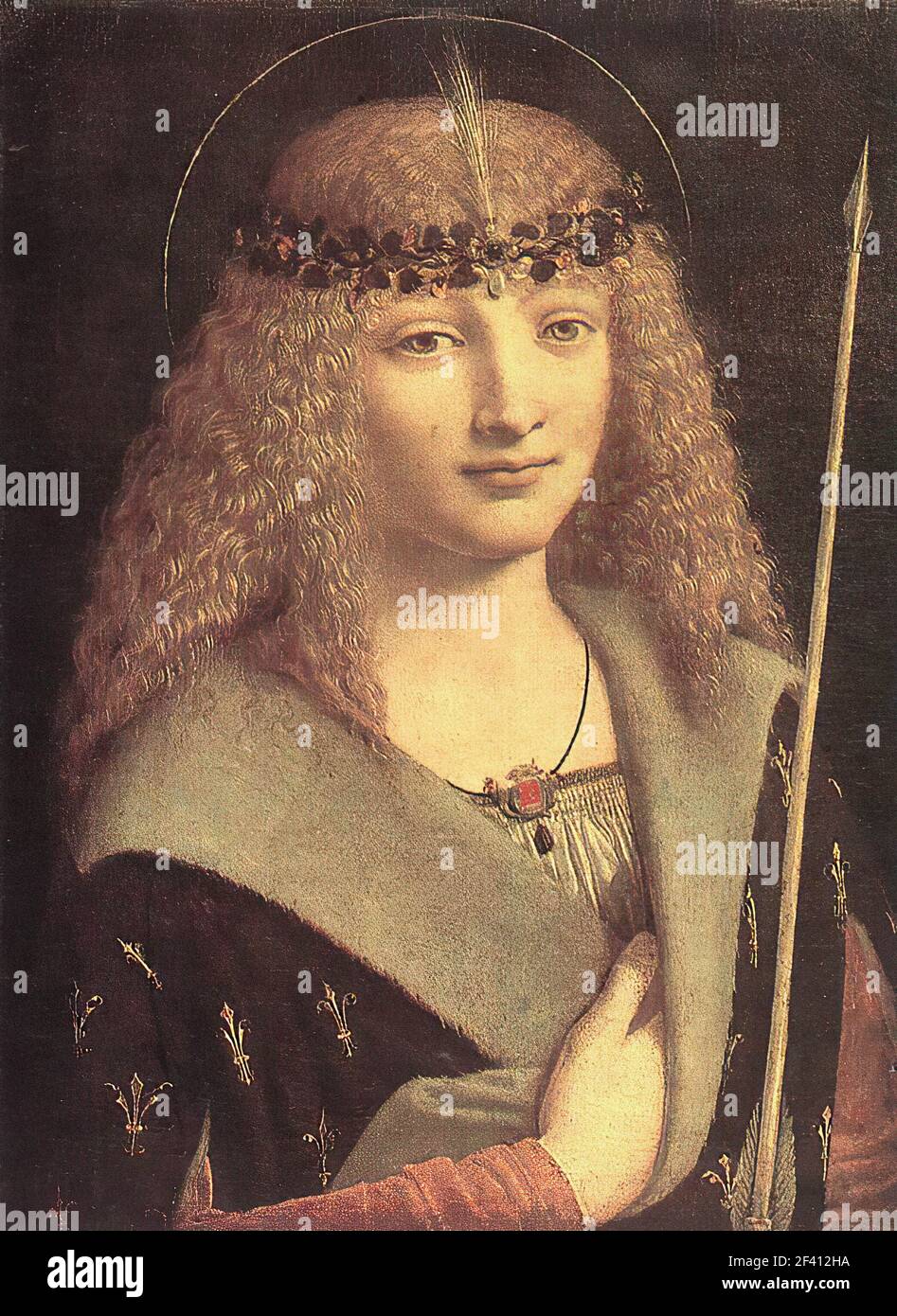 Giovanni Antonio Boltraffio - Saint Sébastien Banque D'Images