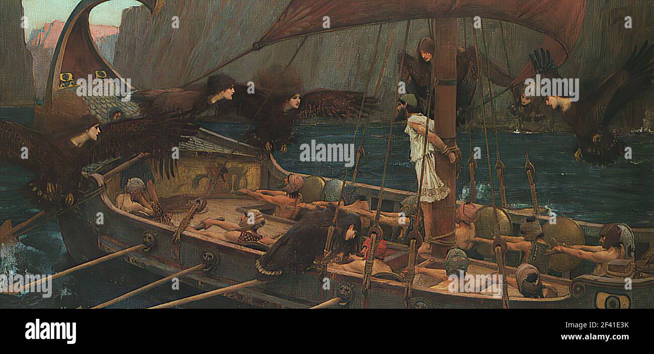 Ulysse Et Sirenes Banque D Image Et Photos Alamy