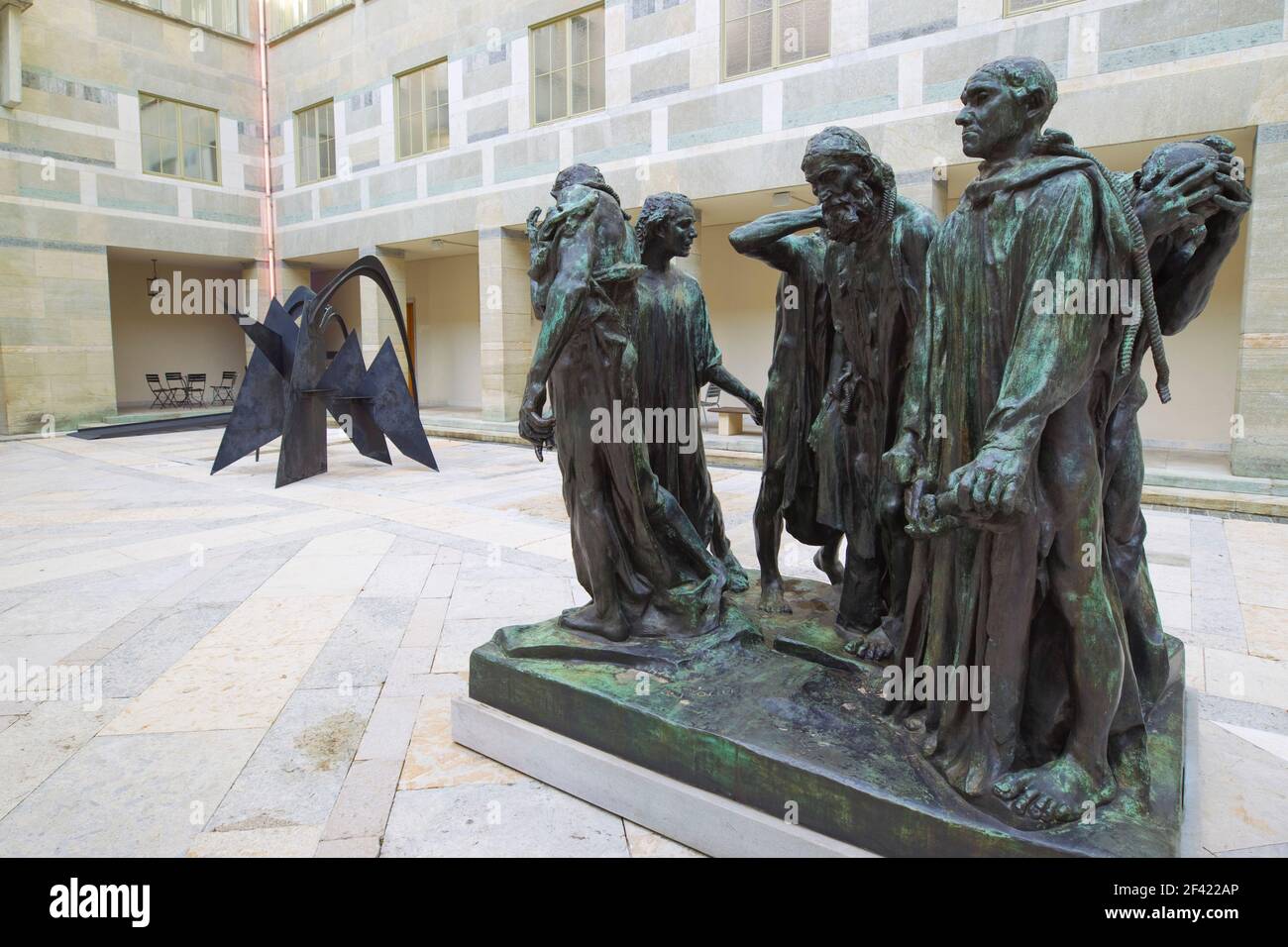 Bâle, Suisse. 18 mars 2021. Bâle, Suisse - 18 mars 2021 : Kunstmuseum, Art, Artist, Kunst, Künstler, Kuenstler, Musée, Suisse, exposition, Ausstellung, Neubau, Kultur, Culture, Statue, Bronze, | utilisation dans le monde crédit : dpa/Alay Live News Banque D'Images