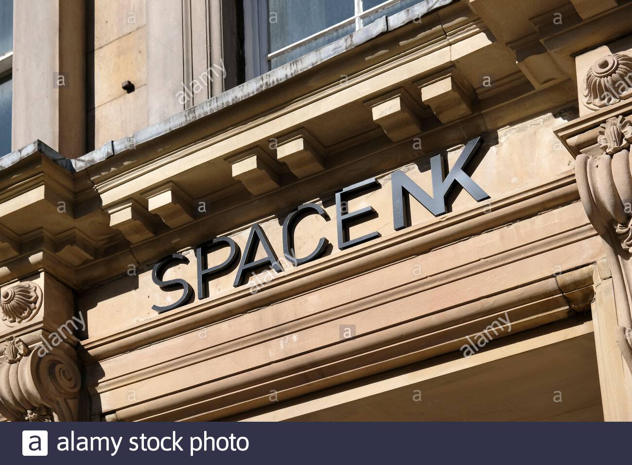 Space.NK, produits de beauté, George Street, Édimbourg, Écosse Banque D'Images