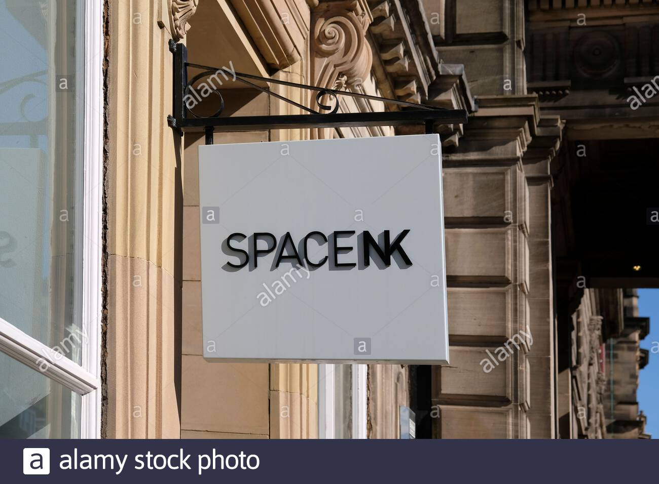 Space.NK, produits de beauté, George Street, Édimbourg, Écosse Banque D'Images