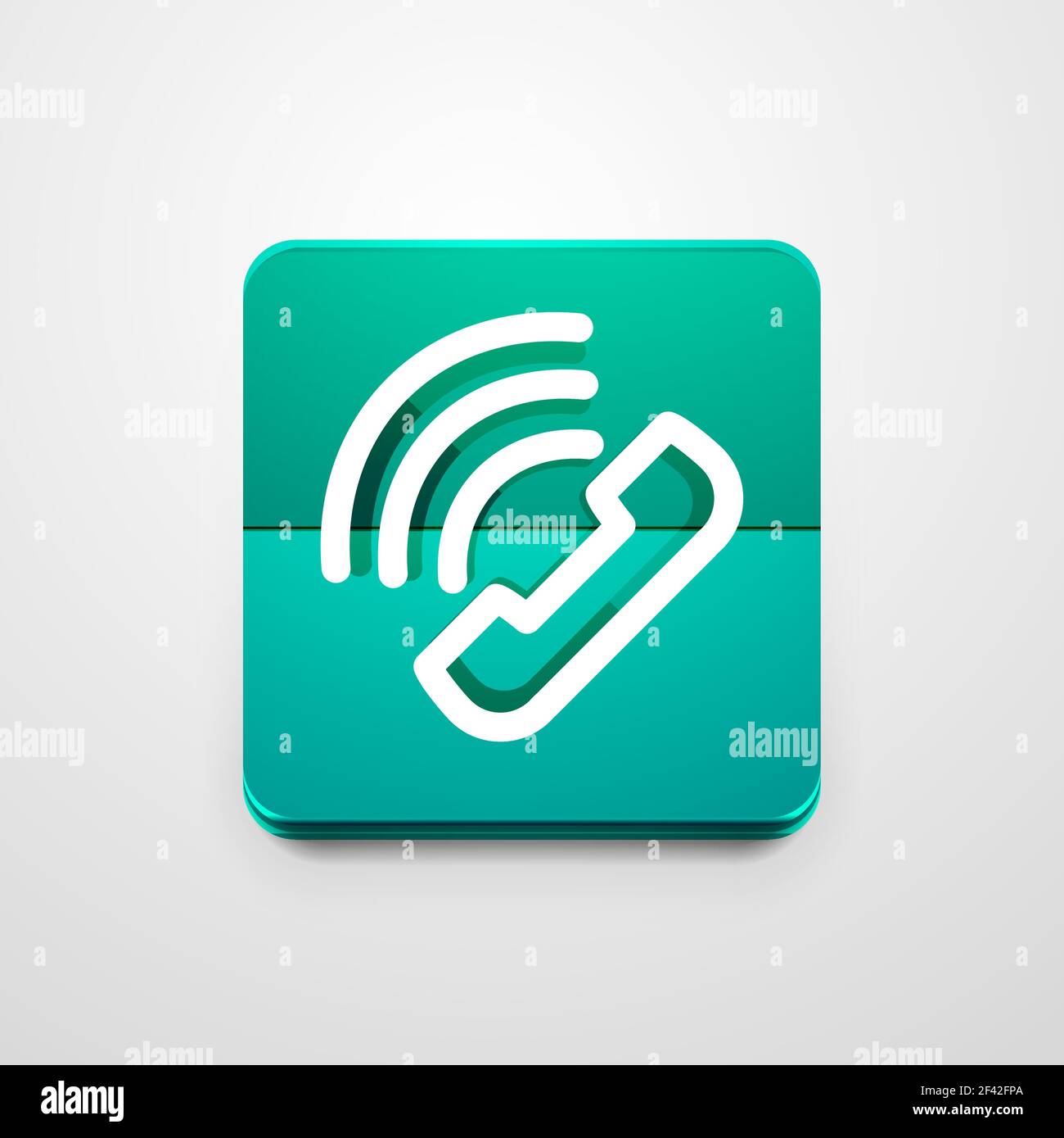 Bouton de téléphone, idée d'assistance téléphonique, illustration vectorielle. Bouton de téléphone, idée d'assistance téléphonique, illustration vectorielle. Icône de téléphone ancien mode Illustration de Vecteur