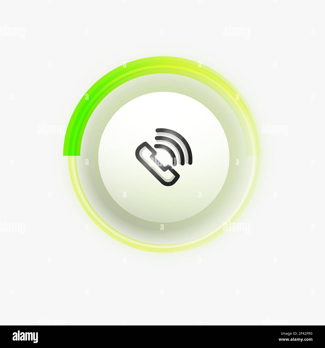 Bouton de téléphone, idée d'assistance téléphonique, illustration vectorielle. Bouton de téléphone, idée d'assistance téléphonique, illustration vectorielle. Icône de téléphone ancien mode Illustration de Vecteur