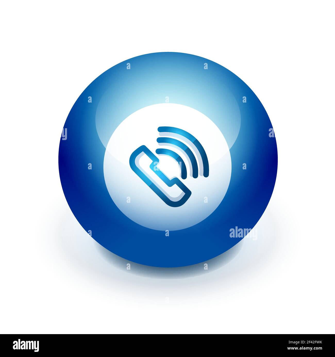 Bouton de téléphone, idée d'assistance téléphonique, illustration vectorielle. Bouton de téléphone, idée d'assistance téléphonique, illustration vectorielle. Icône de téléphone ancien mode Illustration de Vecteur