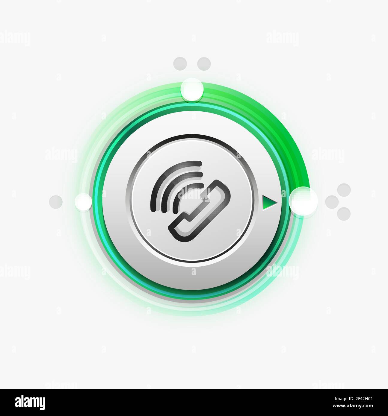 Bouton de téléphone, idée d'assistance téléphonique, illustration vectorielle. Bouton de téléphone, idée d'assistance téléphonique, illustration vectorielle. Icône de téléphone ancien mode Illustration de Vecteur