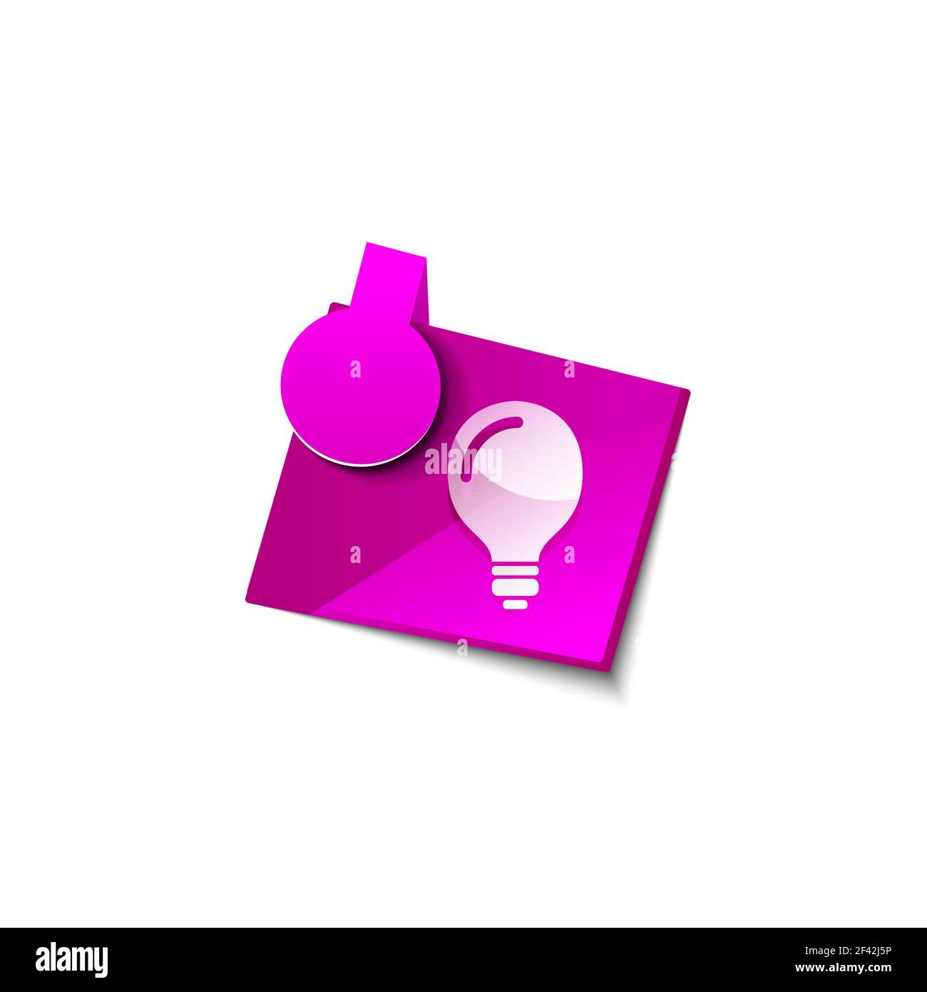 Ampoule, nouveau concept de bouton web. Ampoule, bouton web New Idea concept, illustration vectorielle Illustration de Vecteur