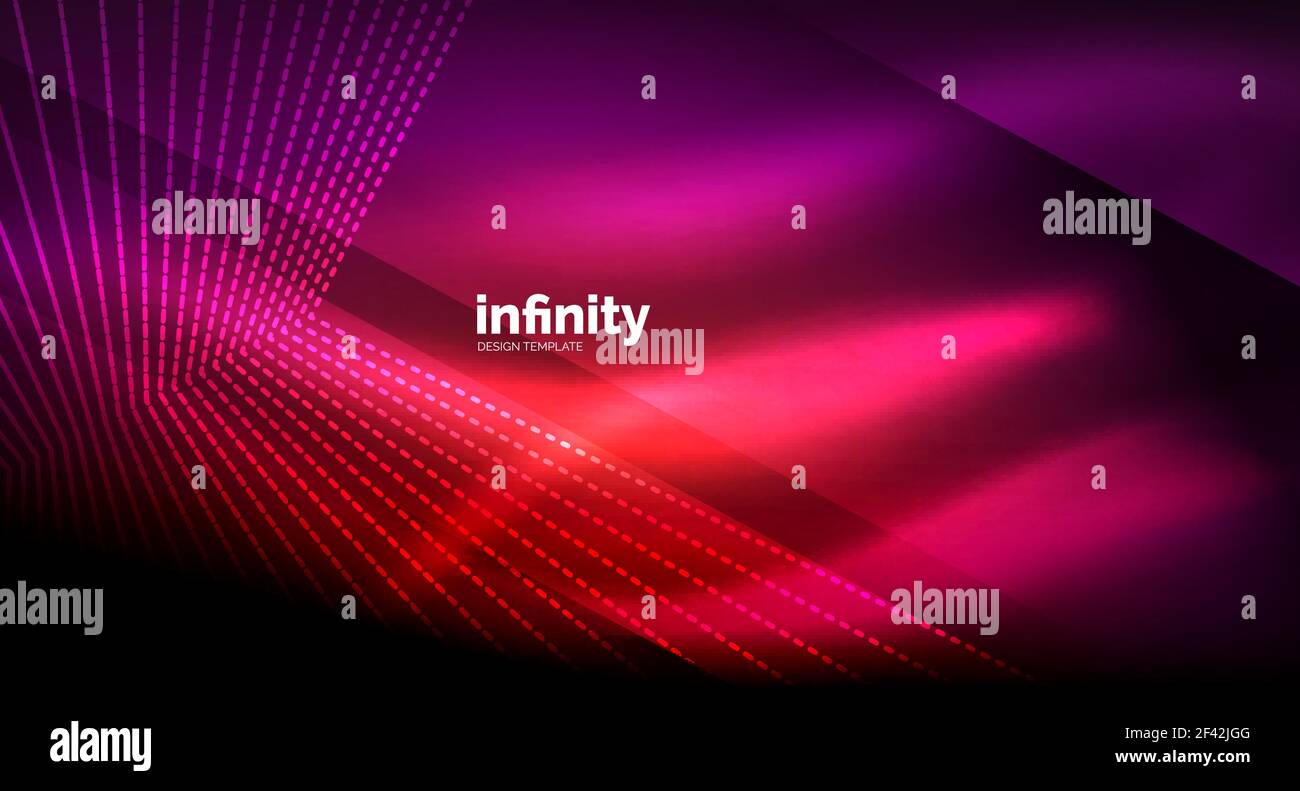 Les lignes droites brillant sur fond sombre, de la techno moderne numérique modèle. Les lignes droites brillant sur fond sombre, de la techno moderne numérique modèle. Vector background Illustration de Vecteur