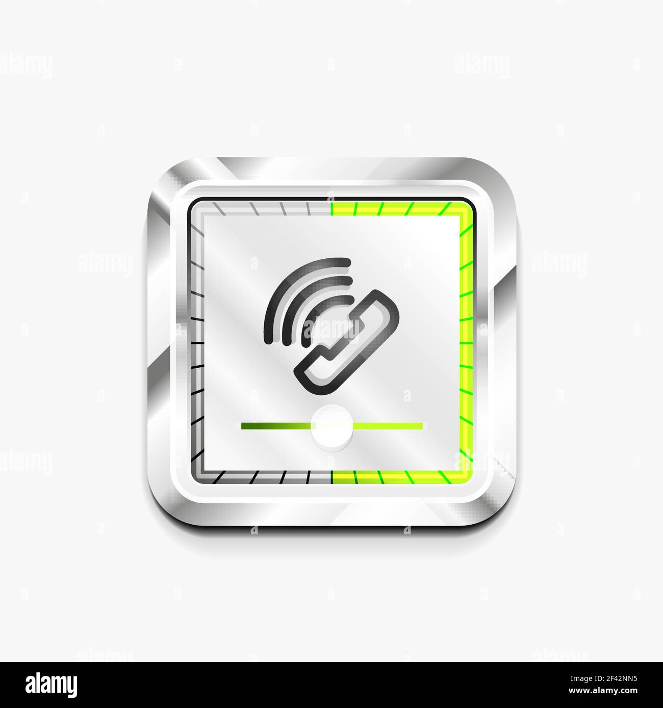 Bouton de téléphone, idée d'assistance téléphonique, illustration vectorielle. Bouton de téléphone, idée d'assistance téléphonique, illustration vectorielle. Icône de téléphone ancien mode Illustration de Vecteur