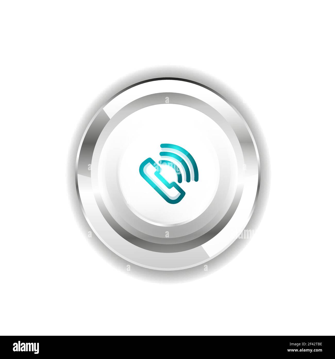 Bouton de téléphone, idée d'assistance téléphonique, illustration vectorielle. Bouton de téléphone, idée d'assistance téléphonique, illustration vectorielle. Icône de téléphone ancien mode Illustration de Vecteur