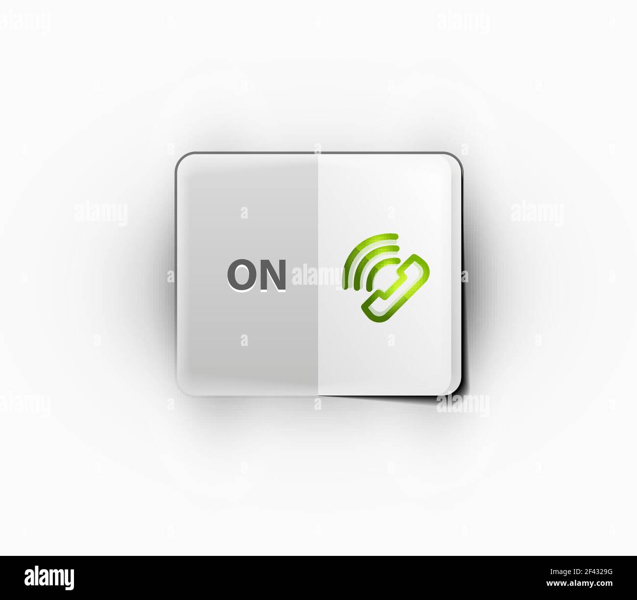 Bouton de téléphone, idée d'assistance téléphonique, illustration vectorielle. Bouton de téléphone, idée d'assistance téléphonique, illustration vectorielle. Icône de téléphone ancien mode Illustration de Vecteur