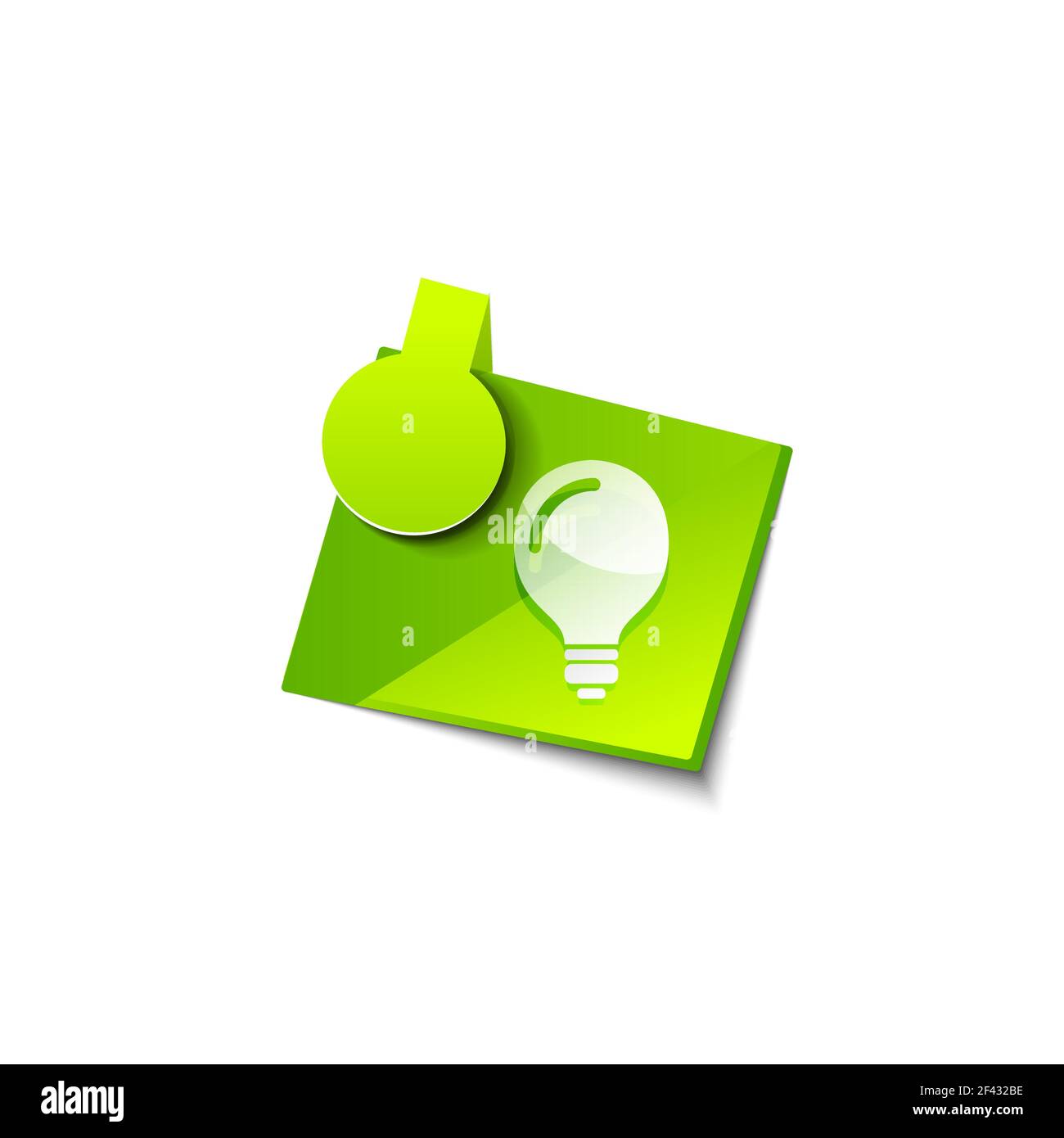 Ampoule, nouveau concept de bouton web. Ampoule, bouton web New Idea concept, illustration vectorielle Illustration de Vecteur