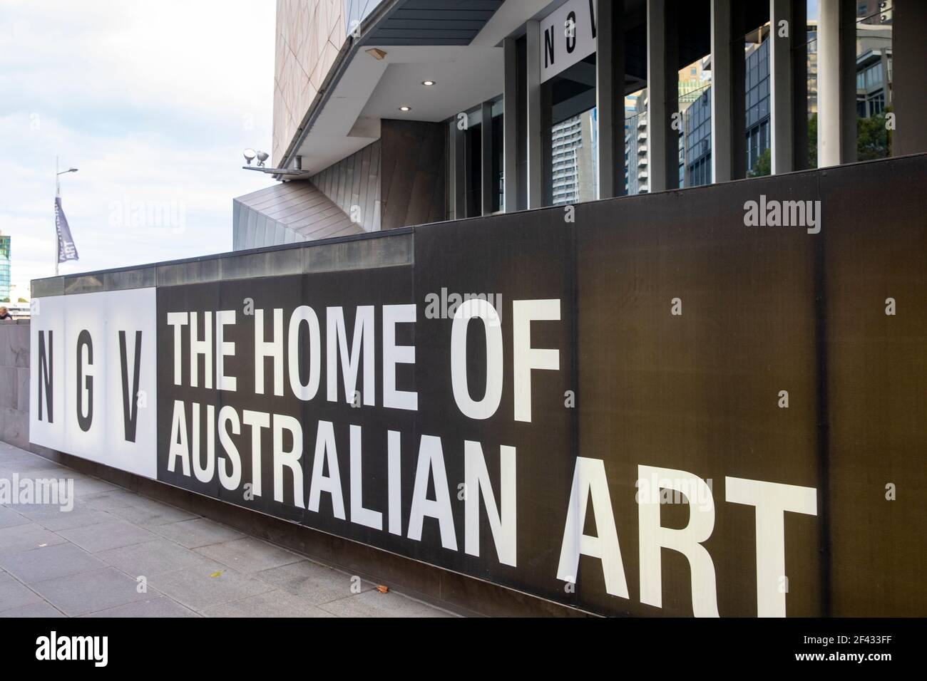 NGV National Gallery Victoria art dans le centre-ville de Melbourne, Victoria, Australie Banque D'Images