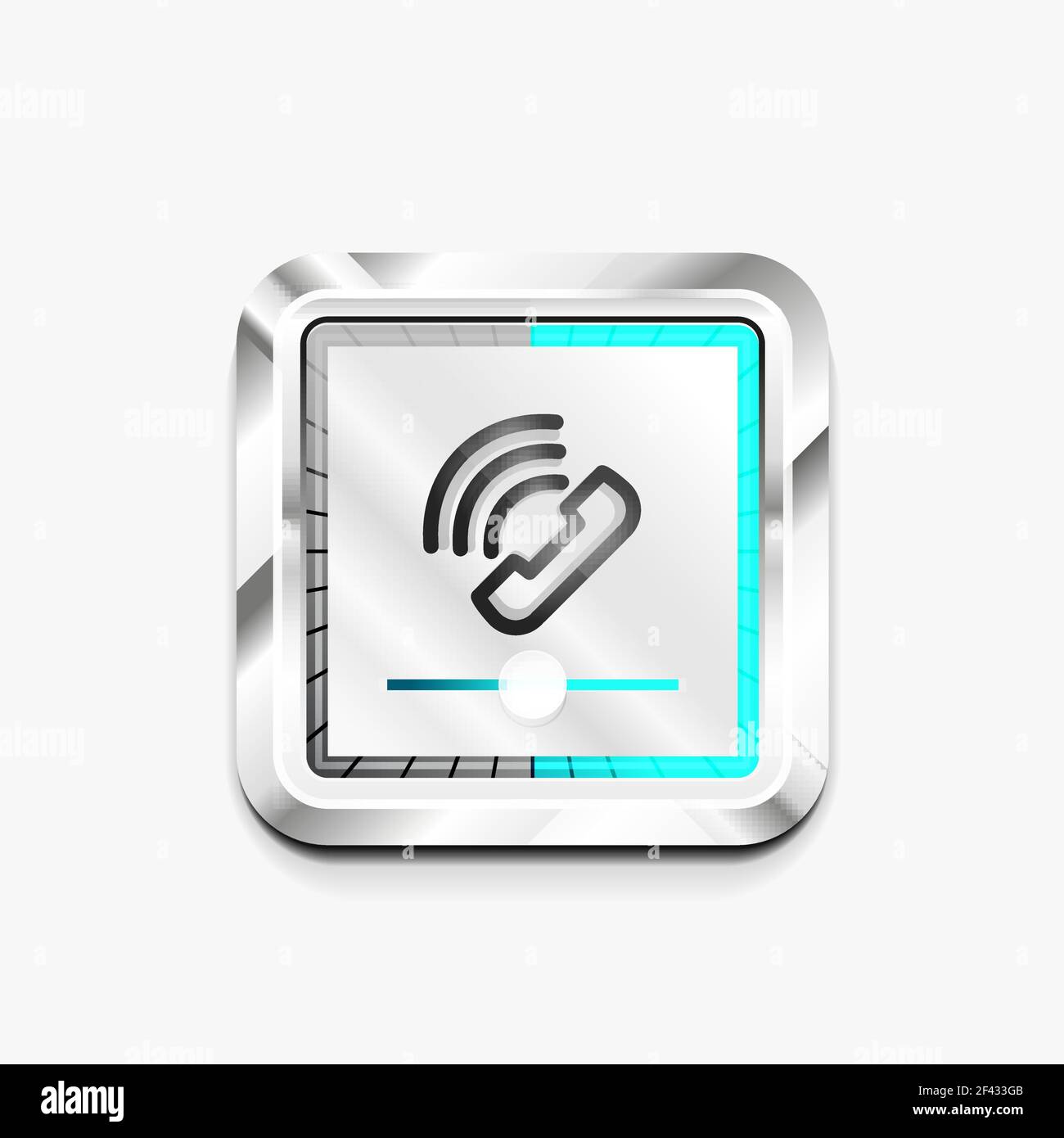 Bouton de téléphone, idée d'assistance téléphonique, illustration vectorielle. Bouton de téléphone, idée d'assistance téléphonique, illustration vectorielle. Icône de téléphone ancien mode Illustration de Vecteur